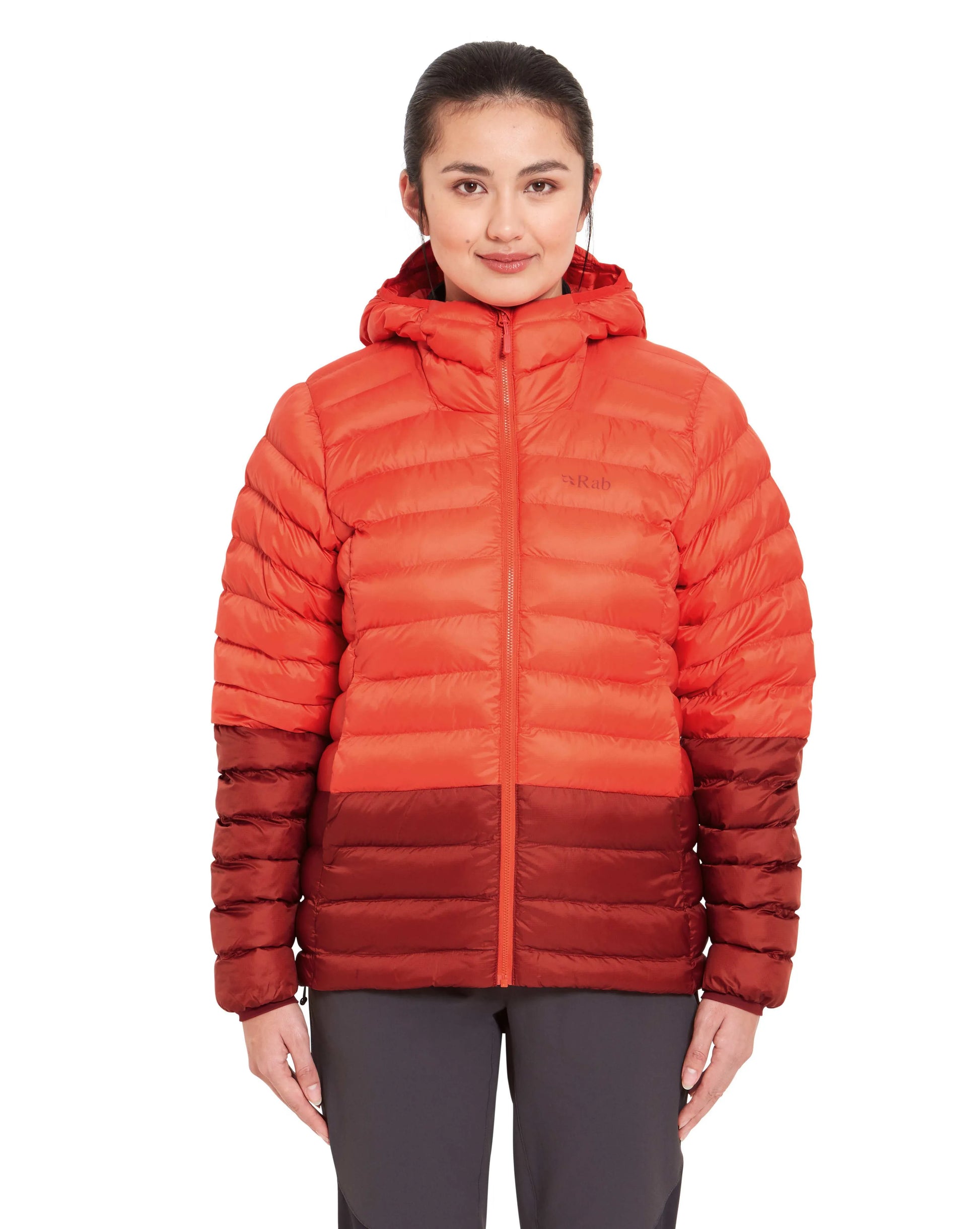 Rab Cirrus Alpine Jacket Wmns Red Grapefruit/Tuscan Red / 16/XL