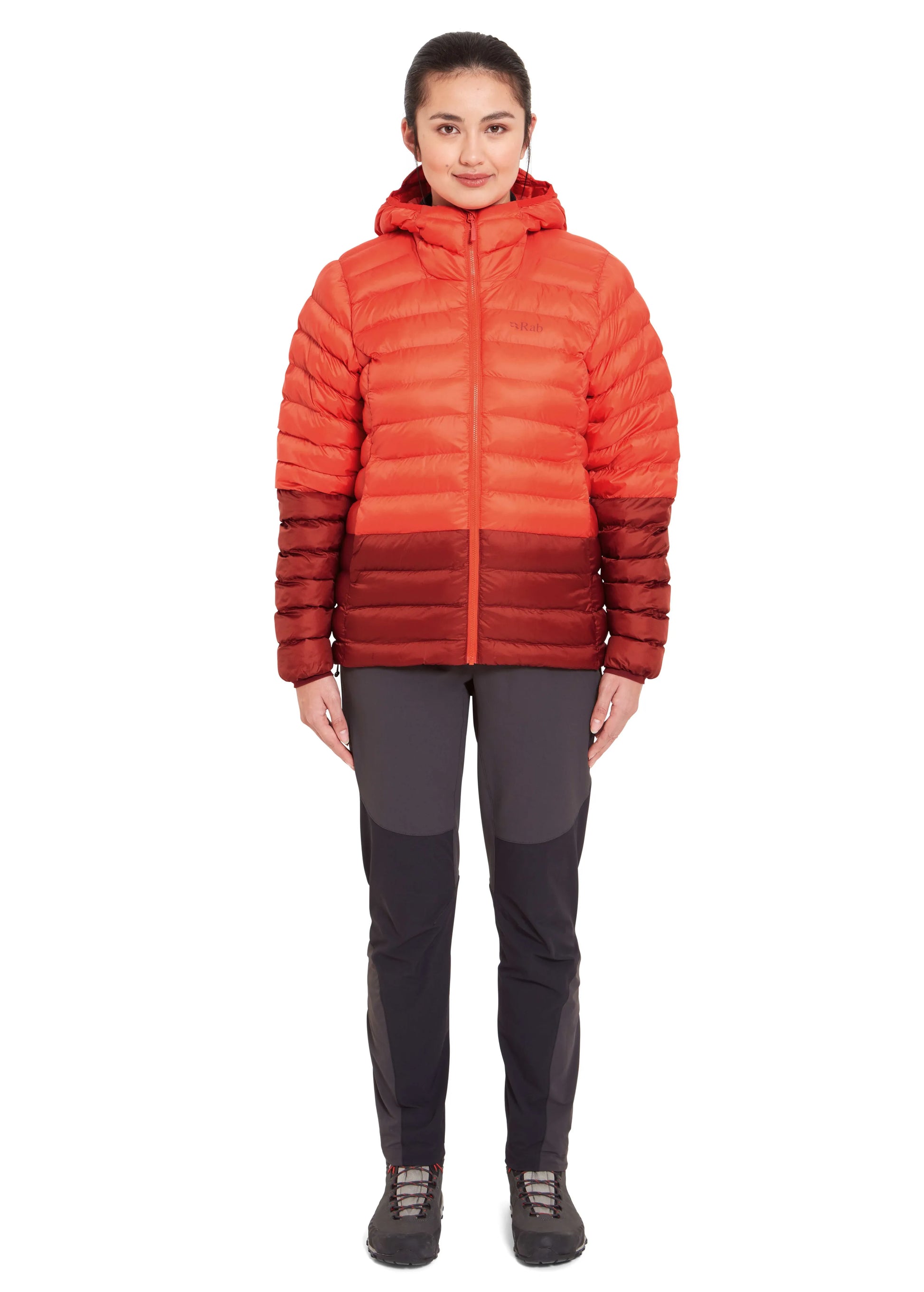 Rab Cirrus Alpine Jacket Wmns Red Grapefruit/Tuscan Red / 16/XL