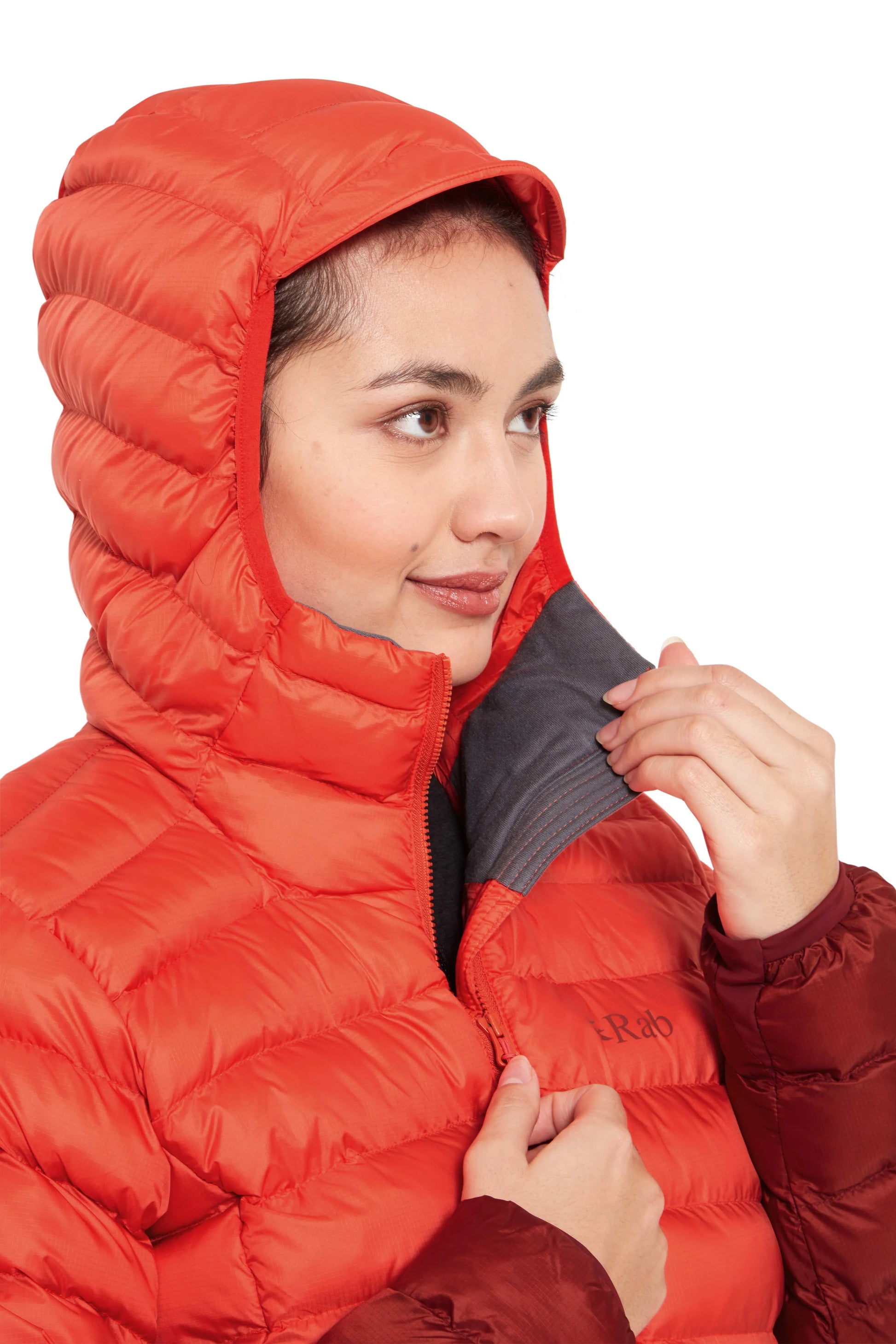 Rab Cirrus Alpine Jacket Wmns Red Grapefruit/Tuscan Red / 16/XL