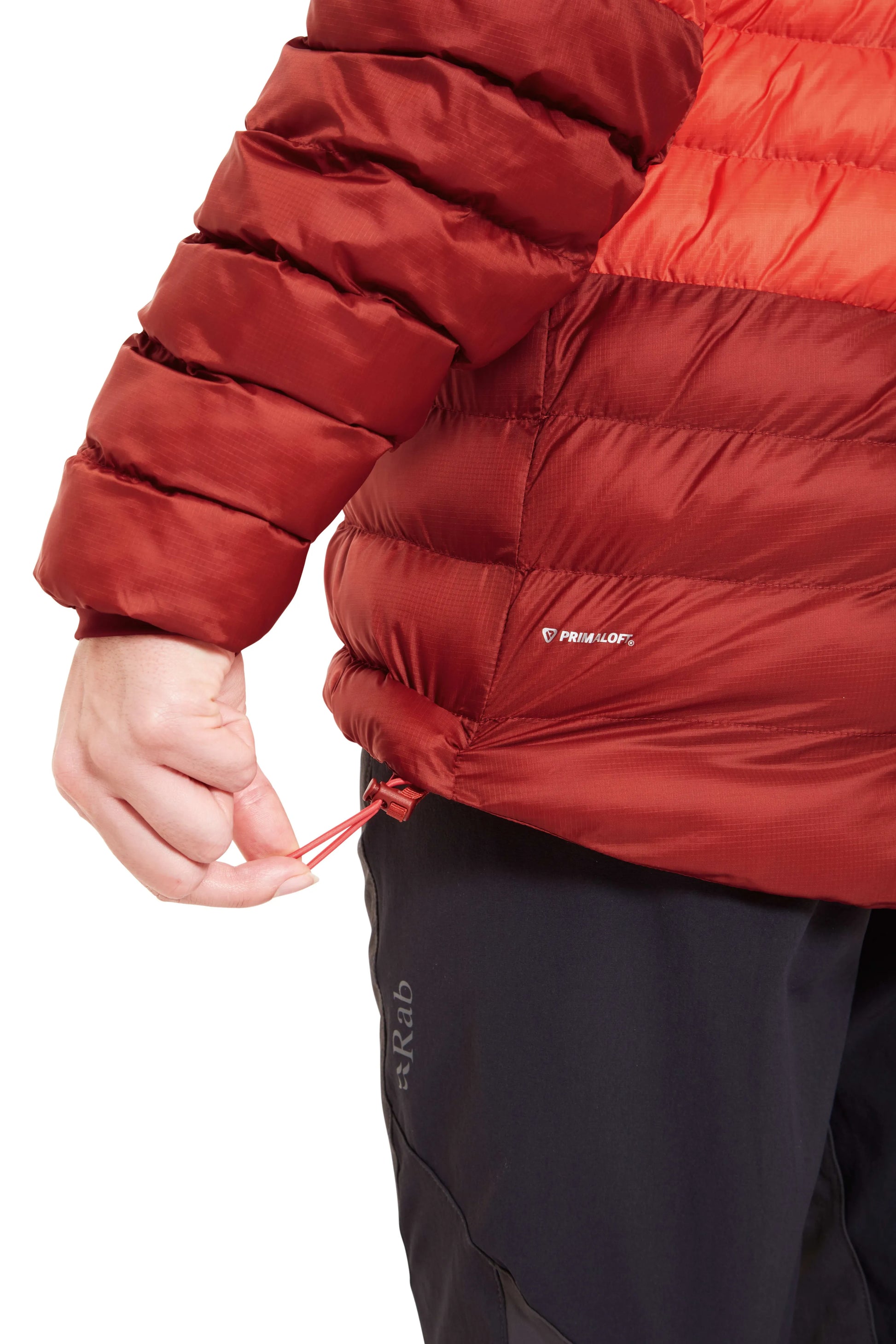 Rab Cirrus Alpine Jacket Wmns Red Grapefruit/Tuscan Red / 16/XL