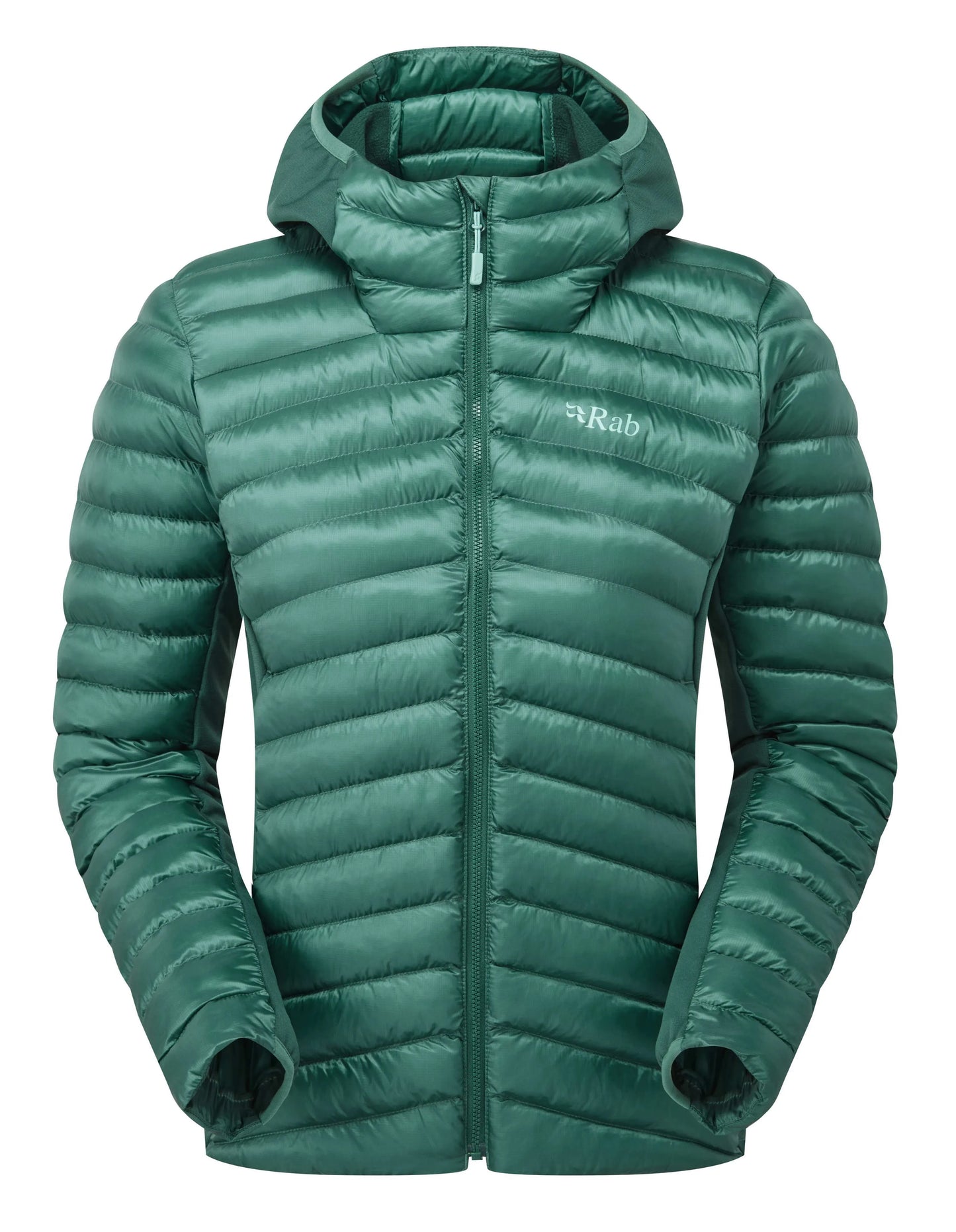 Rab Cirrus Flex Hoody Wmns Eucalyptus/Green Slate / 16/XL