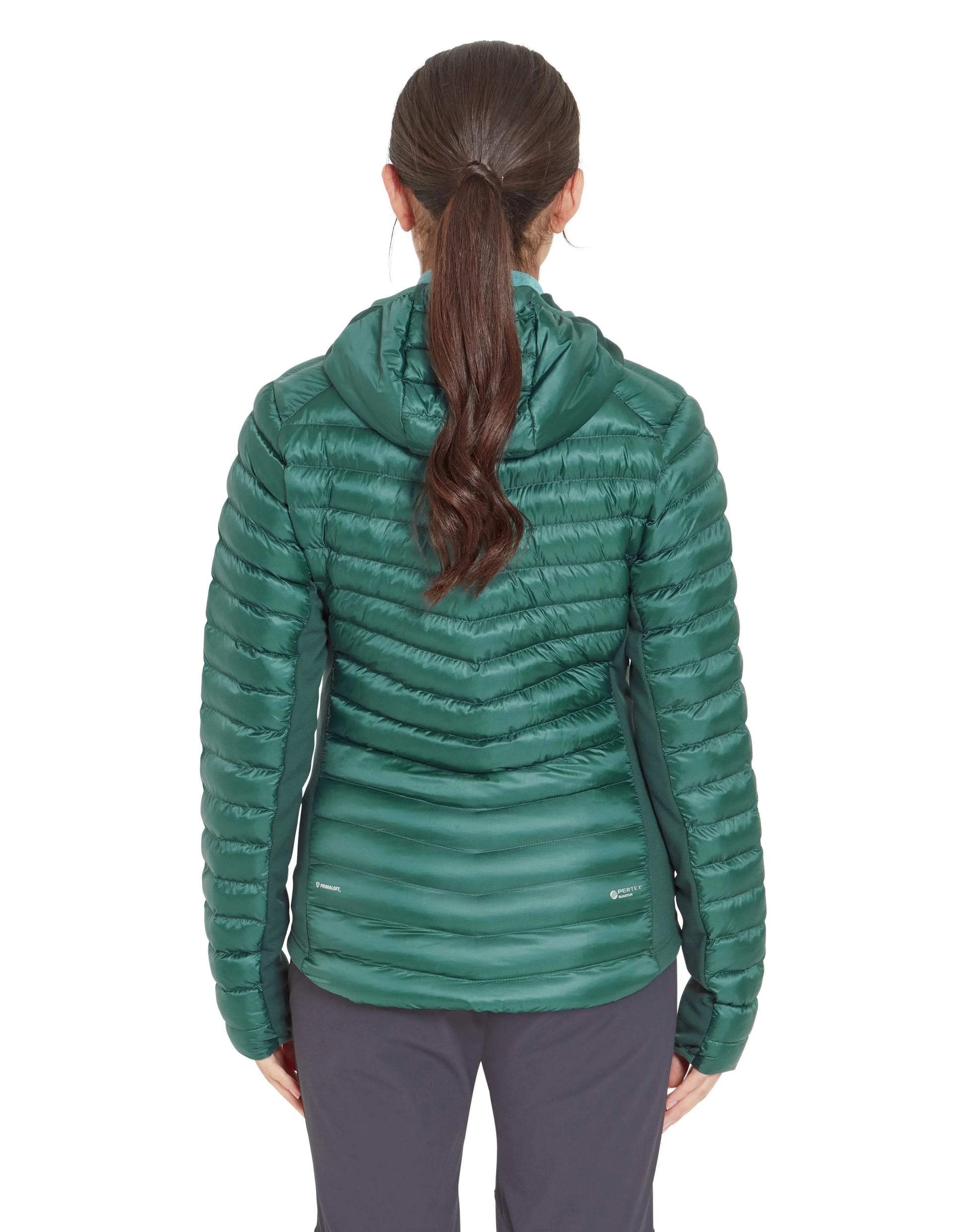 Rab Cirrus Flex Hoody Wmns Eucalyptus/Green Slate / 16/XL