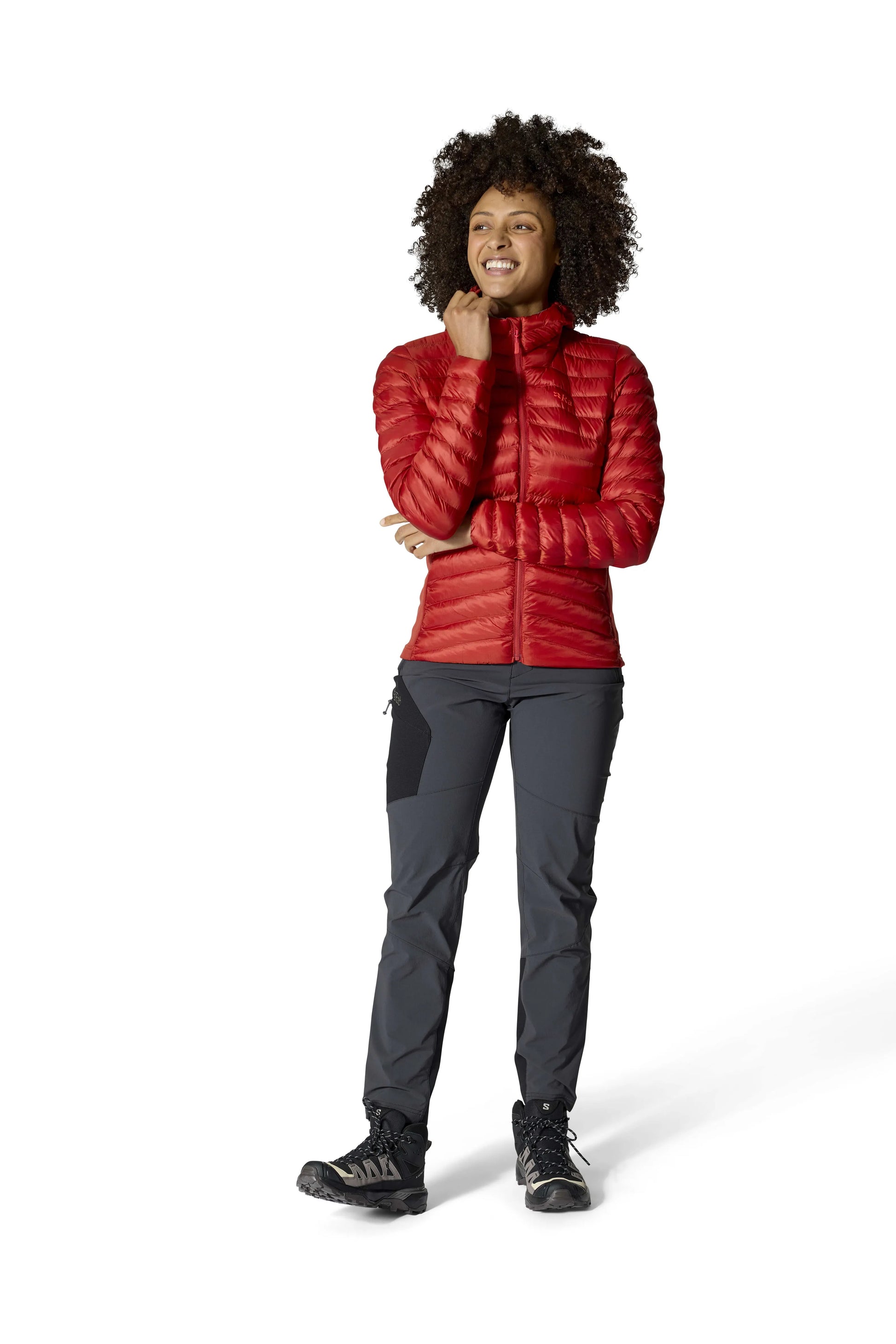 Rab Cirrus Flex Hoody Wmns Tuscan Red / 16/XL