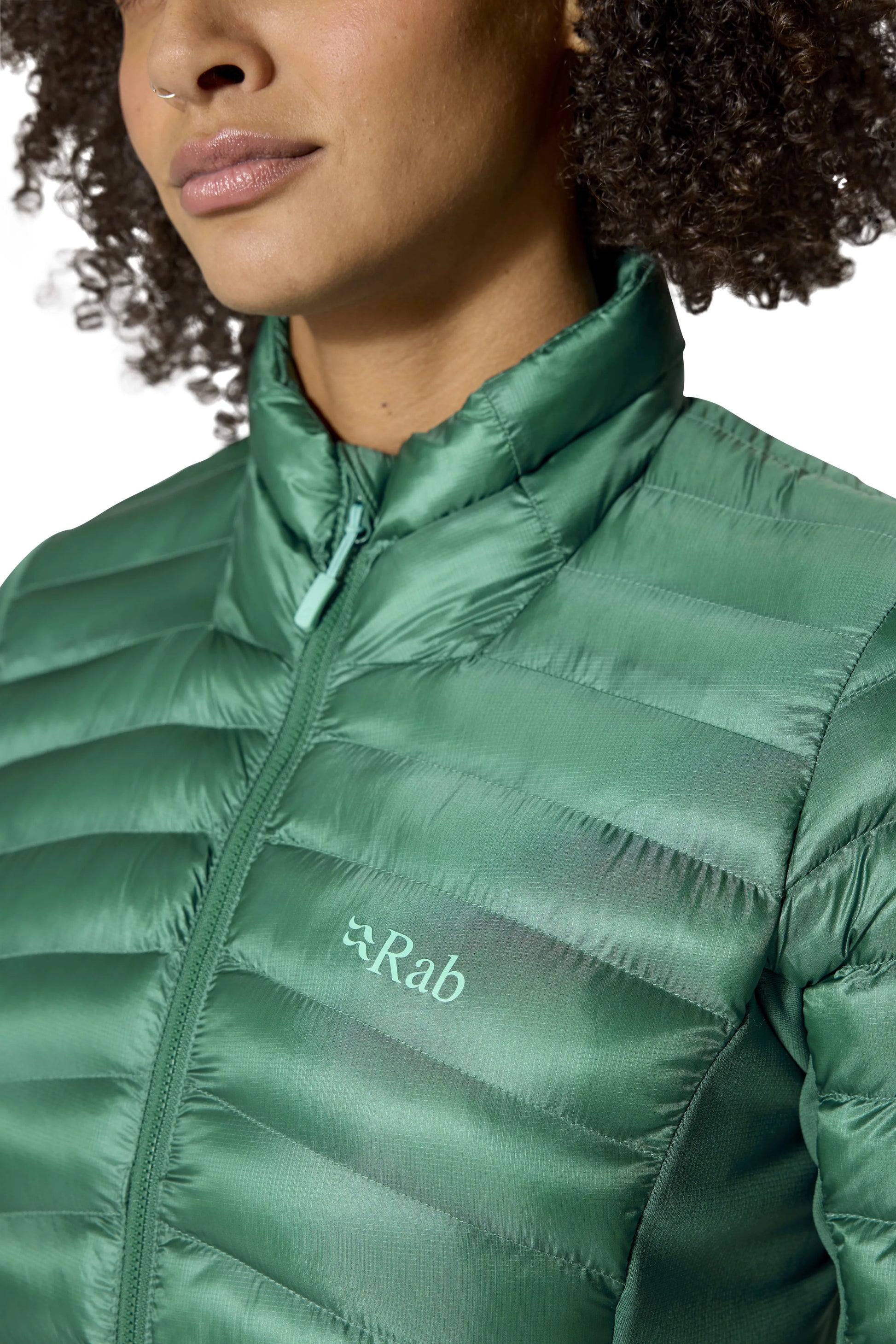 Rab Cirrus Flex Jacket Wmns Eucalyptus/Green Slate / 16/XL