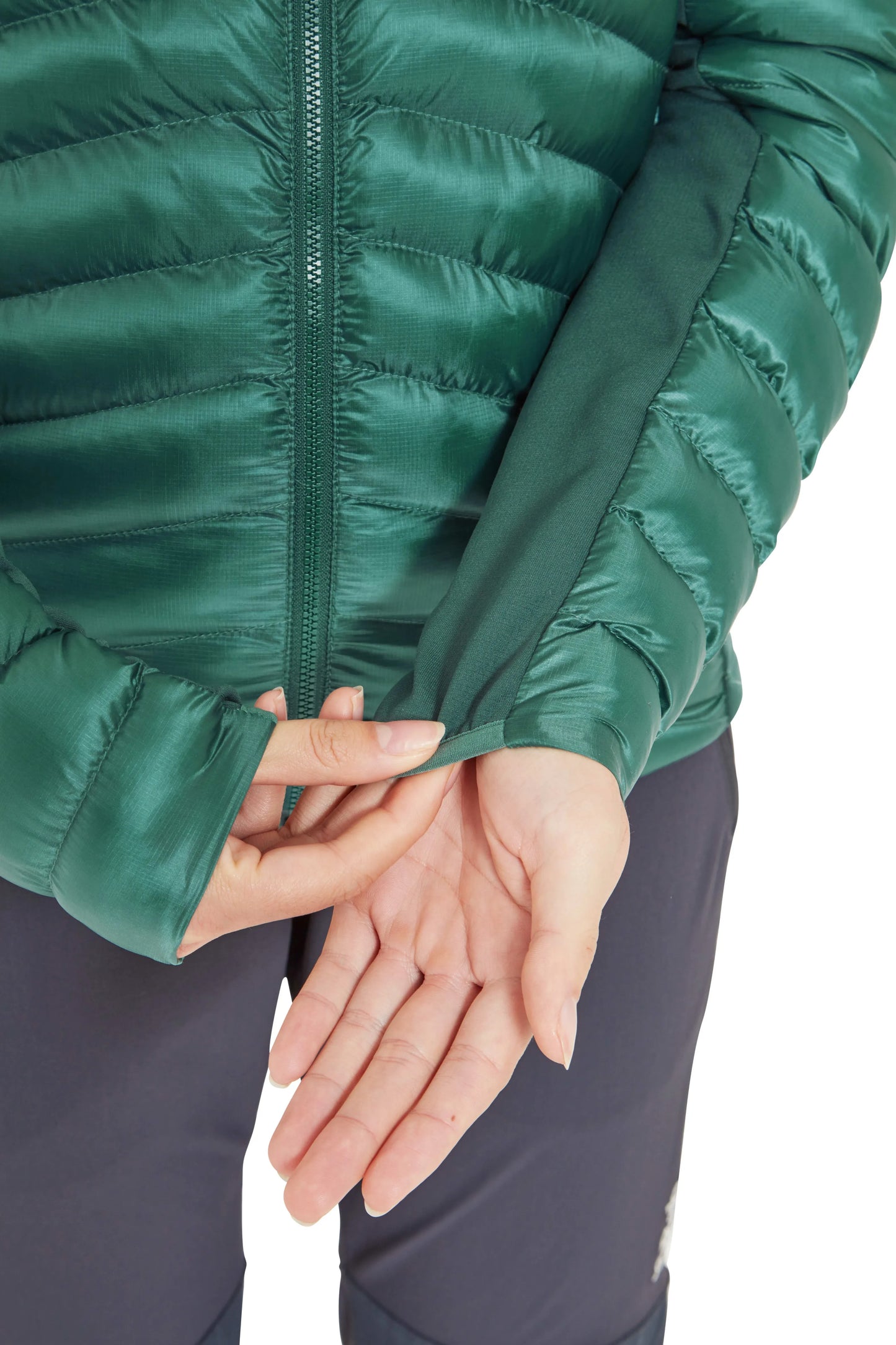 Rab Cirrus Flex Jacket Wmns Eucalyptus/Green Slate / 16/XL