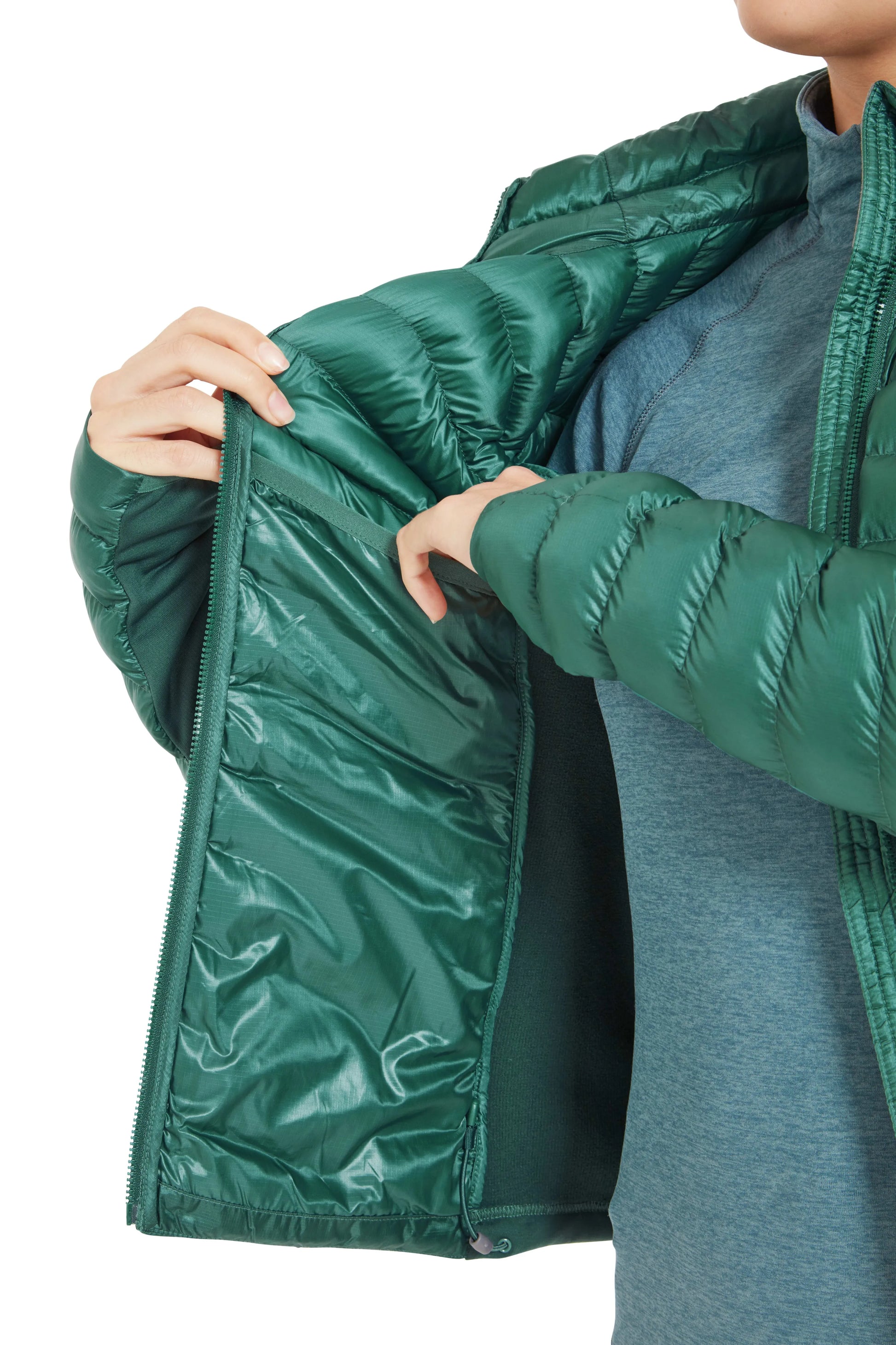 Rab Cirrus Flex Jacket Wmns Eucalyptus/Green Slate / 16/XL