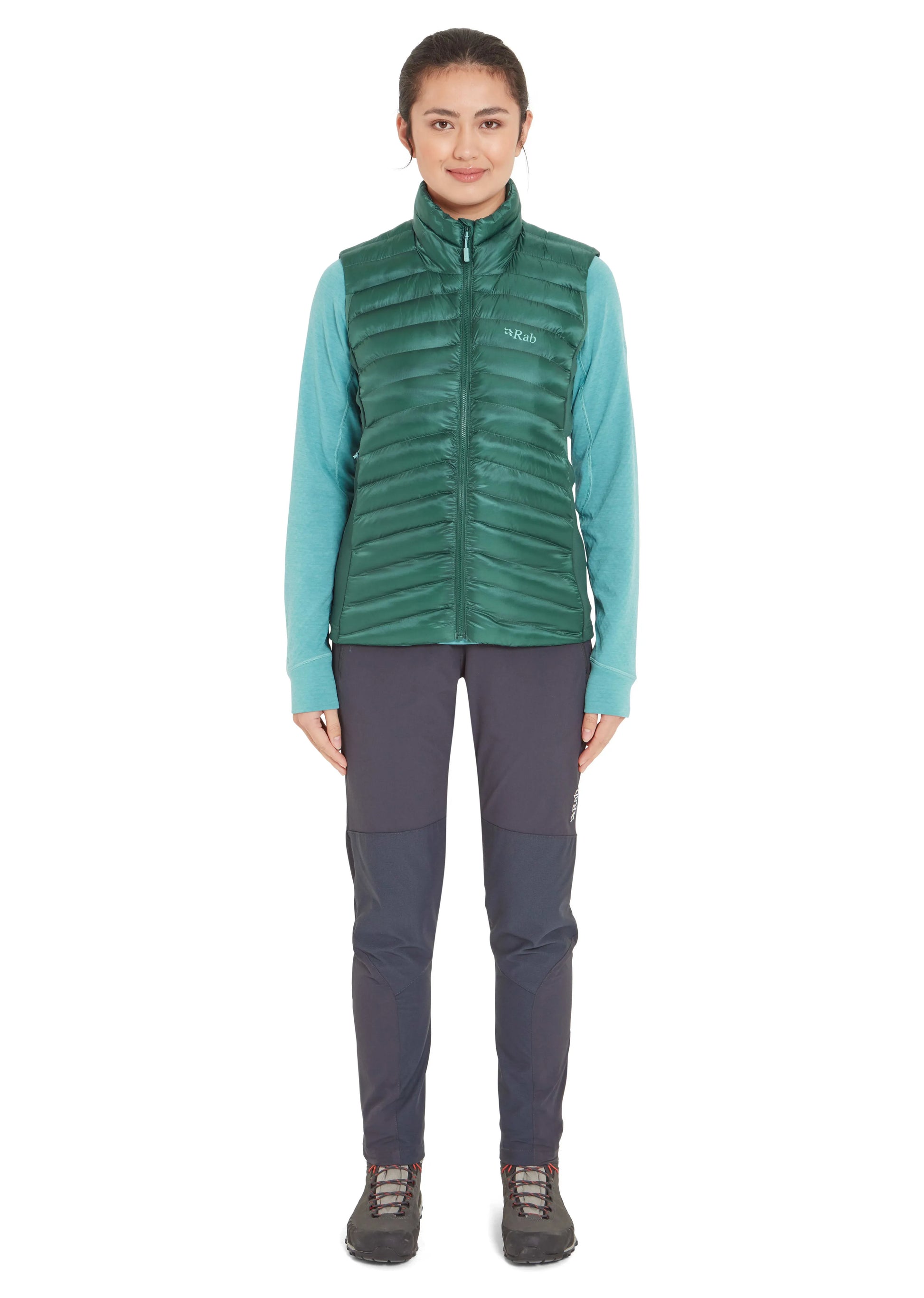 Rab Cirrus Flex Vest Wmns Eucalyptus/Green Slate / 16/XL