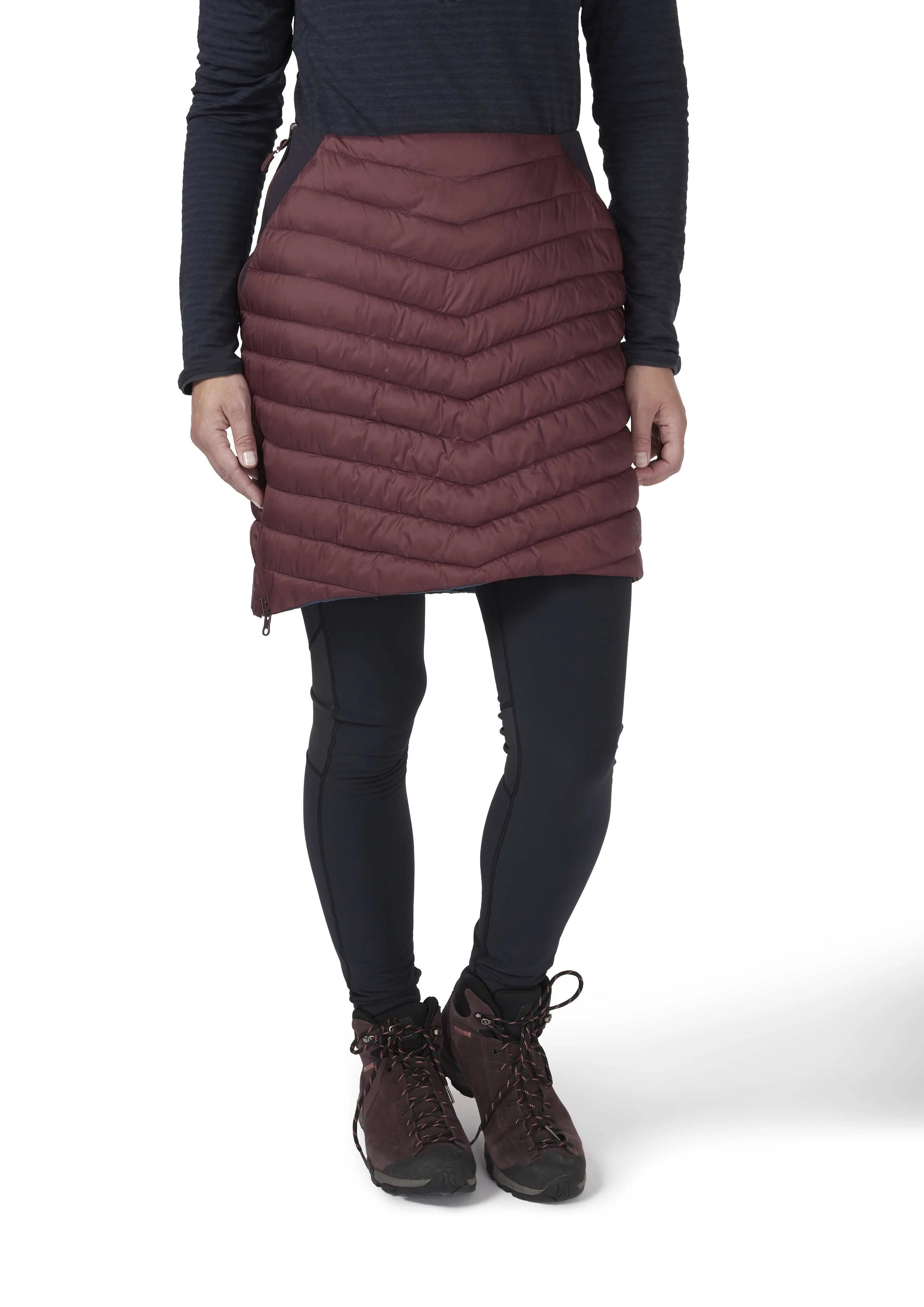 Rab Cirrus Skirt Wmns Deep Heather/Black / 16/XL