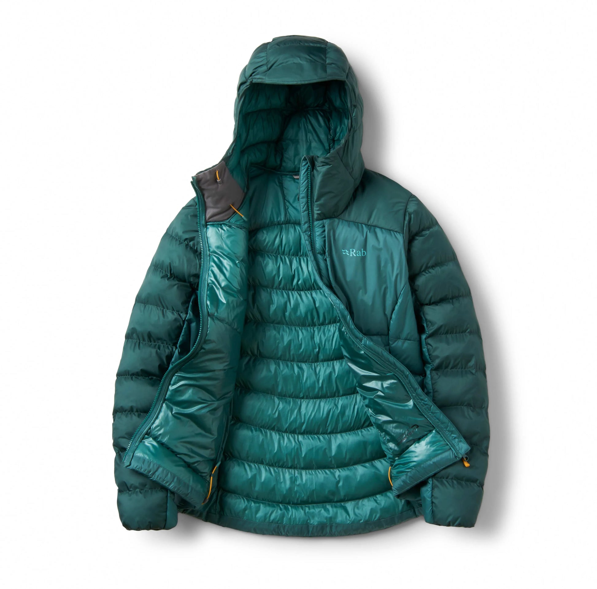 Rab Cirrus Ultra Hoody Wmns Green Slate/Eucalyptus / 16/XL