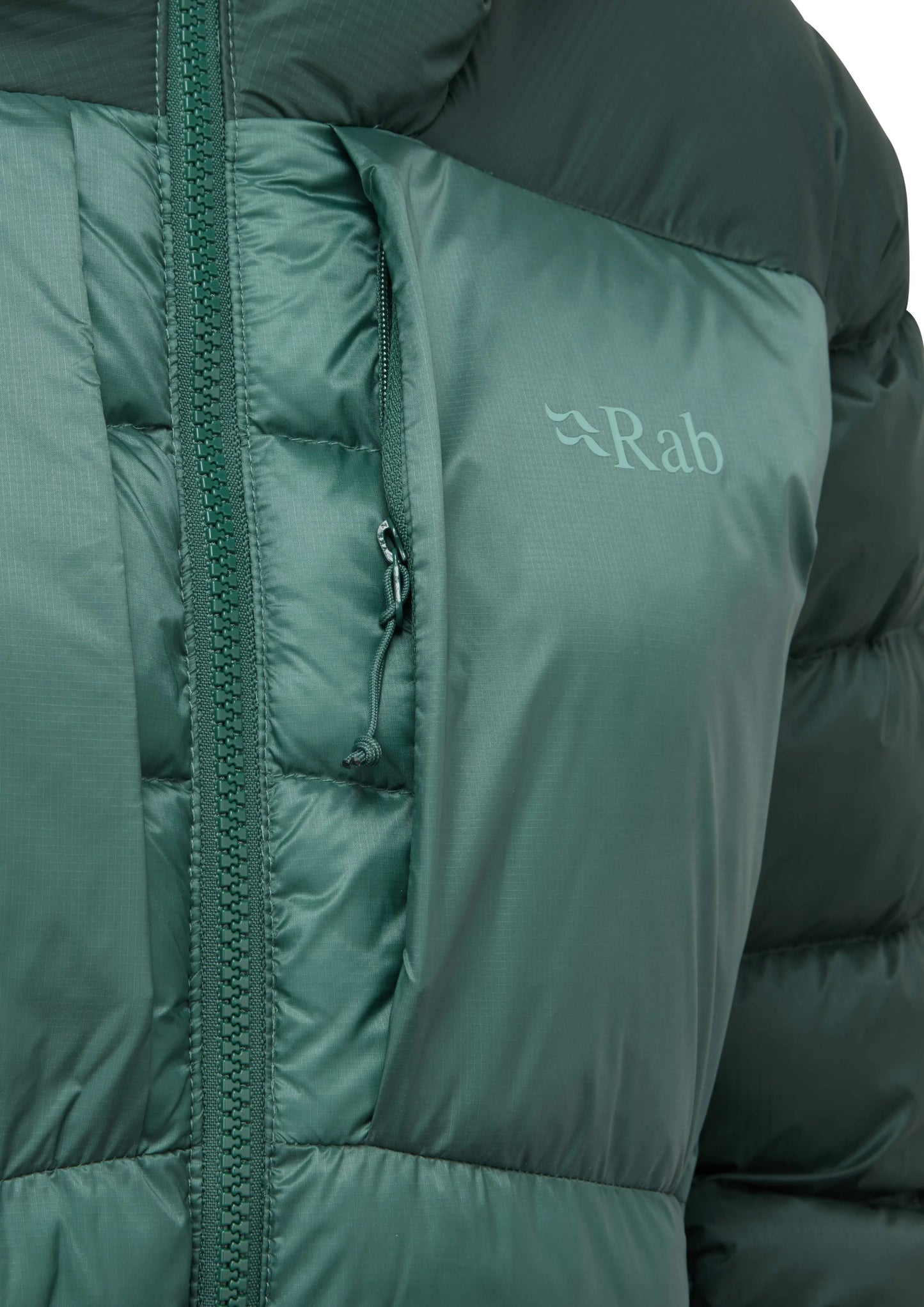 Rab Cirrus Ultra Hoody Wmns Green Slate/Eucalyptus / 16/XL