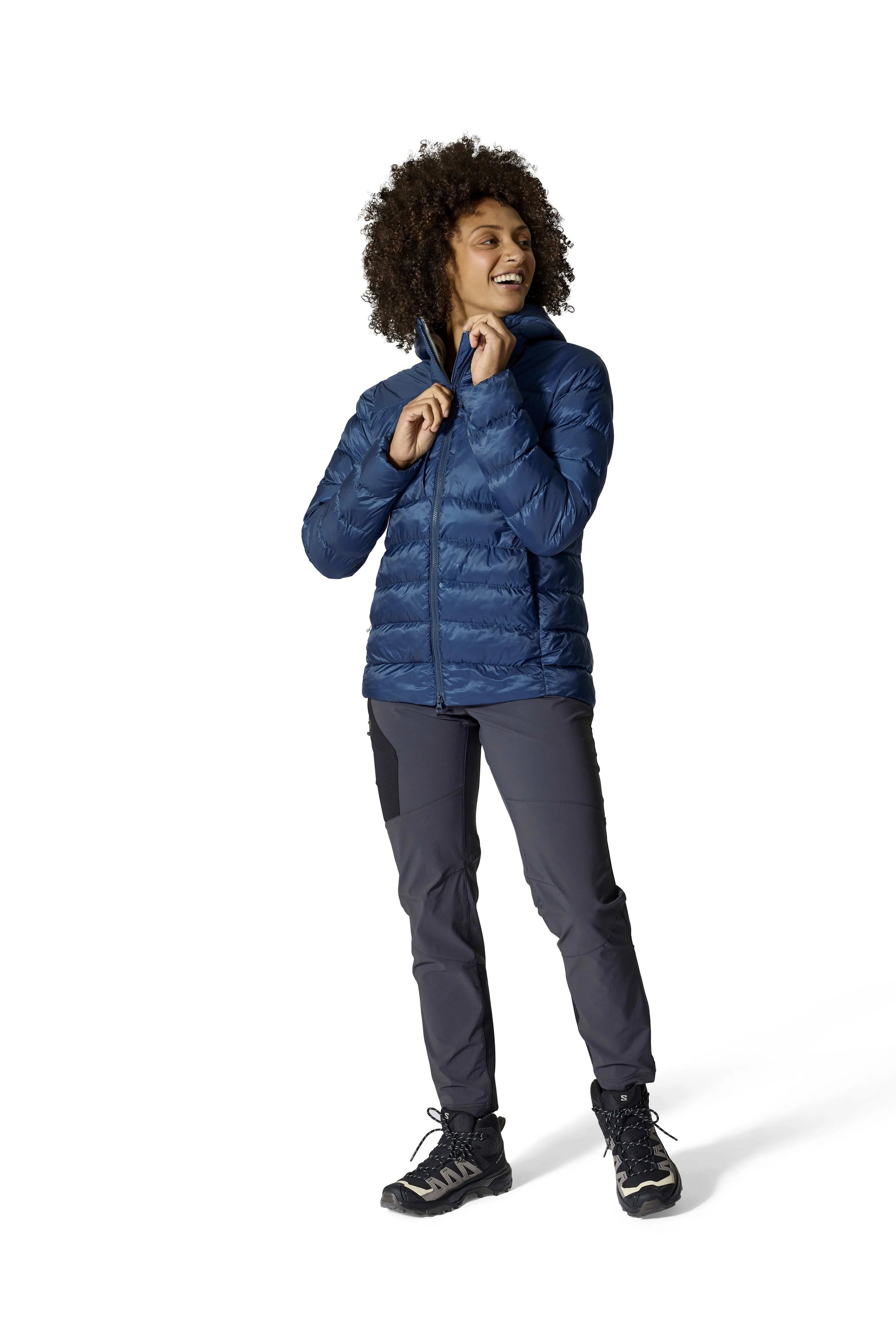 Rab Cirrus Ultra Hoody Wmns Tempest Blue / 16/XL