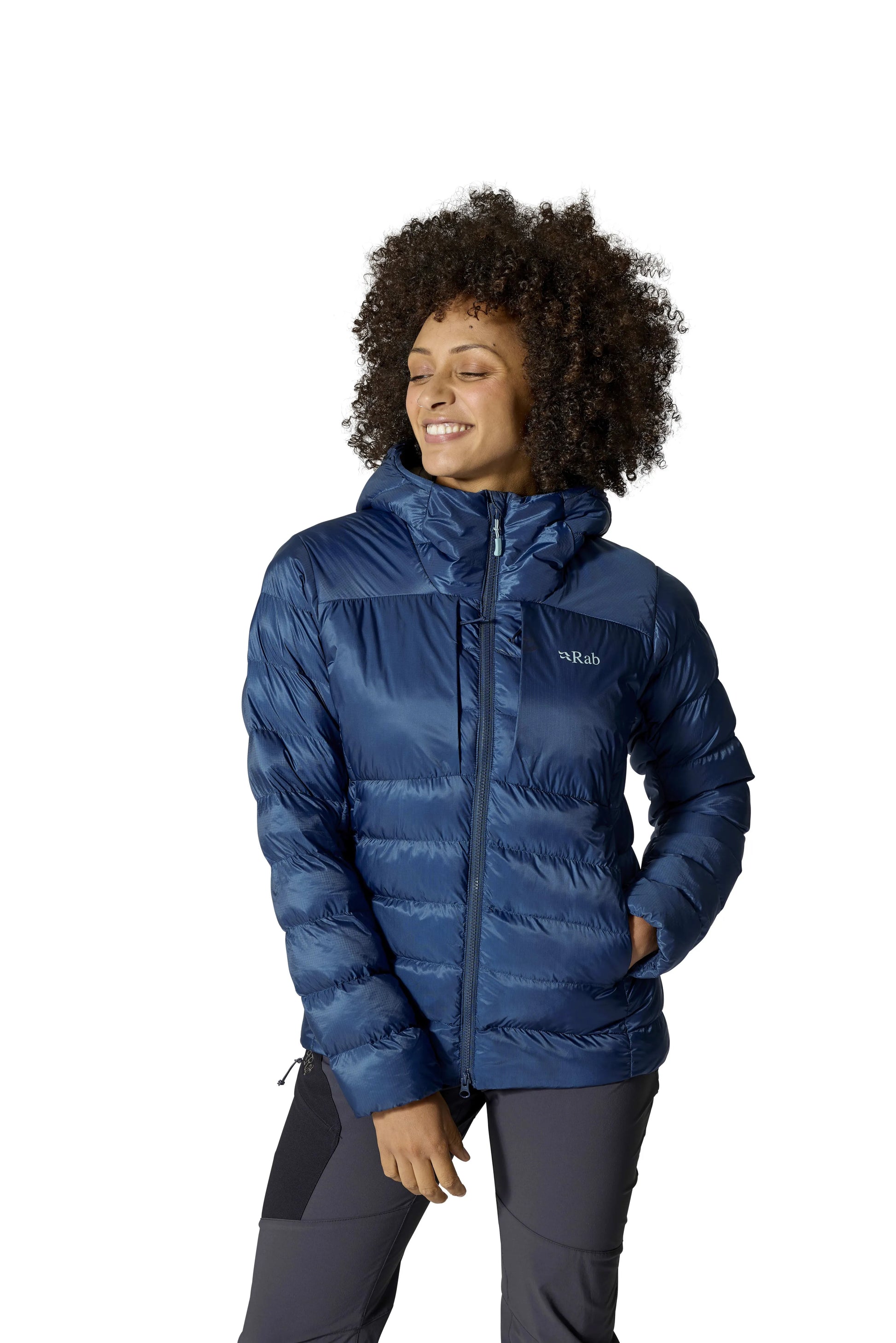 Rab Cirrus Ultra Hoody Wmns Tempest Blue / 16/XL