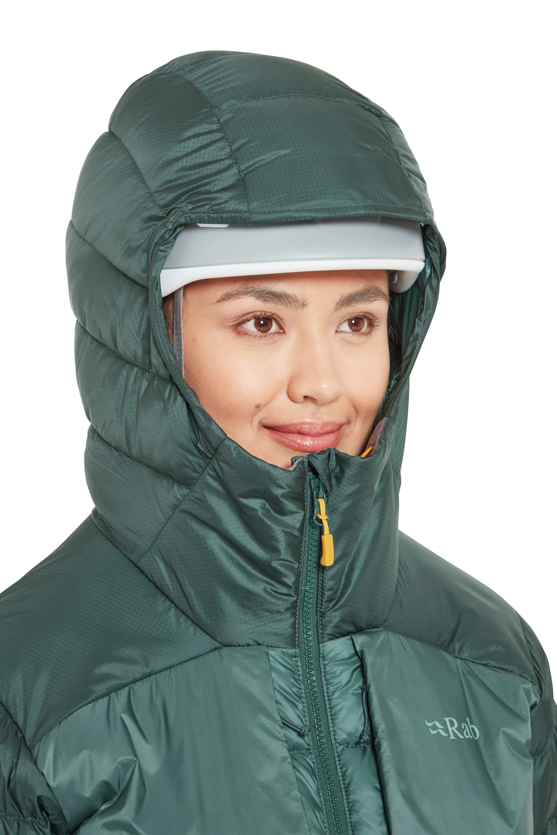 Rab Cirrus Ultra Hoody Wmns Green Slate/Eucalyptus / 16/XL