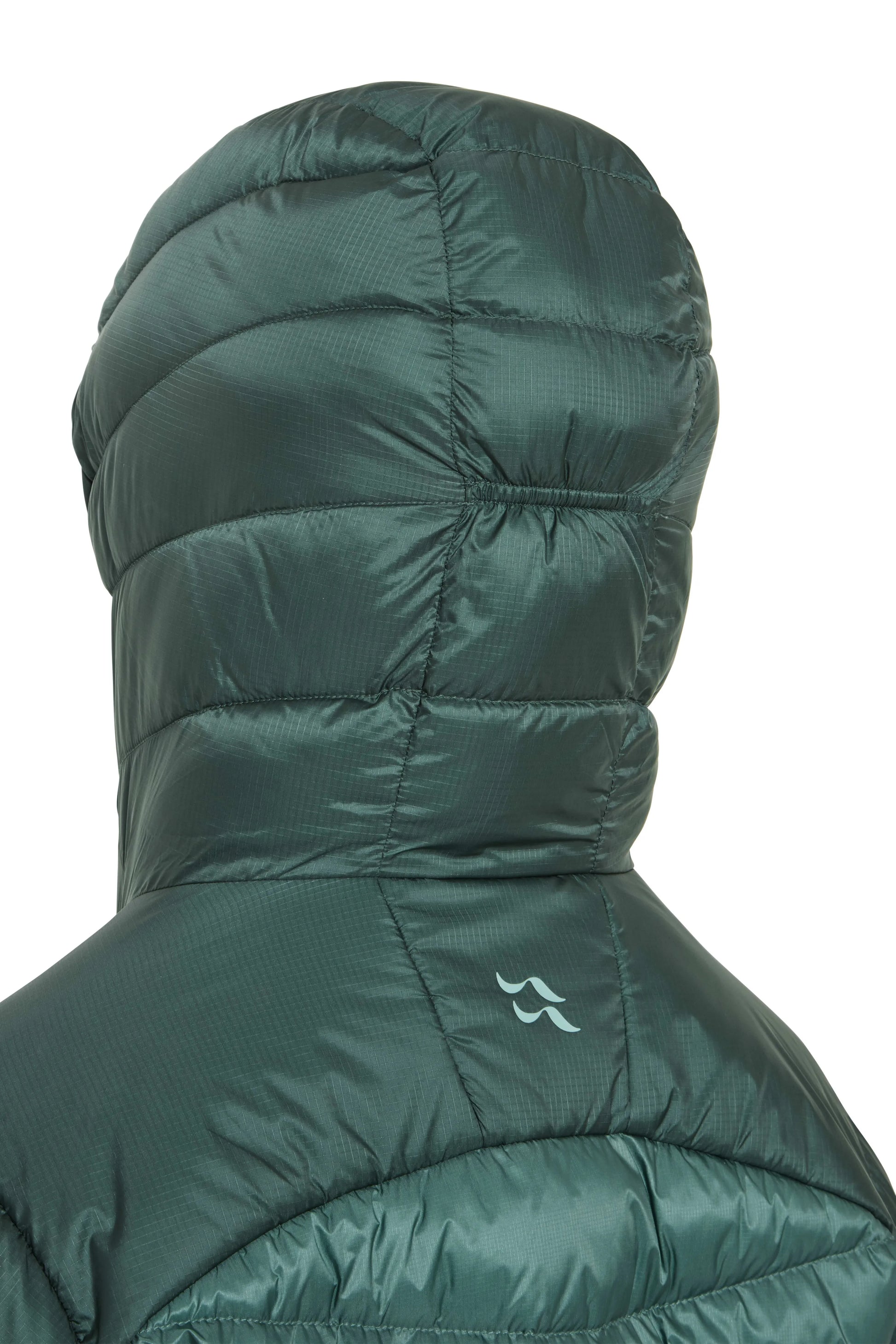 Rab Cirrus Ultra Hoody Wmns Green Slate/Eucalyptus / 16/XL
