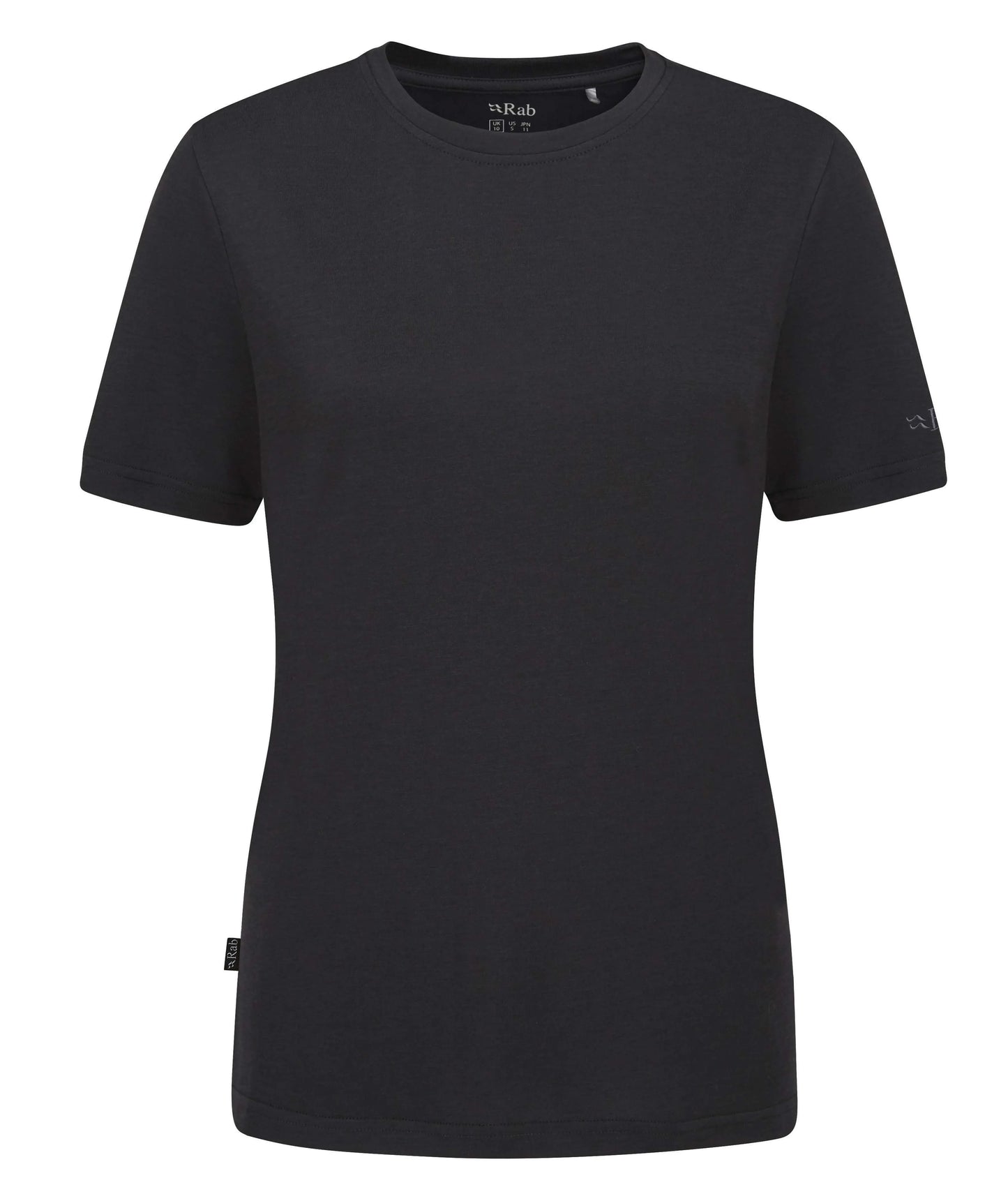 Rab Crimp Logo Tee Wmns Beluga / 16/XL