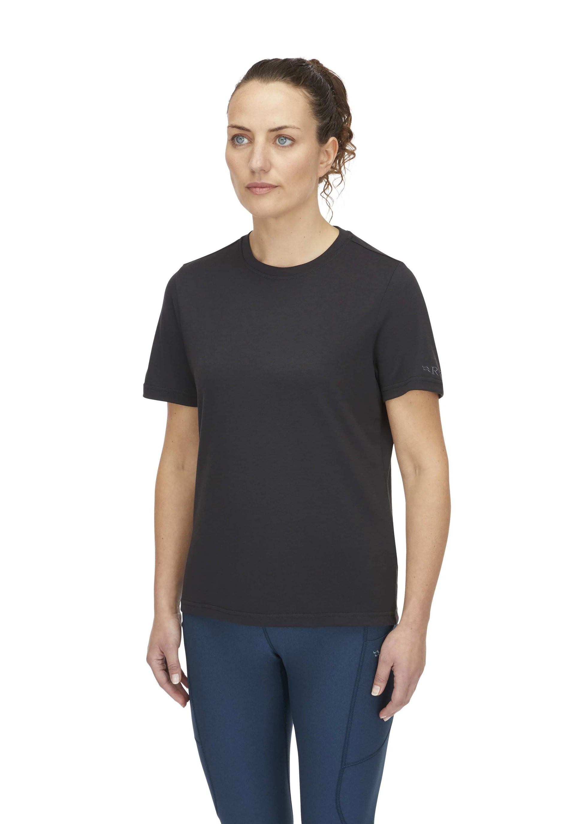 Rab Crimp Logo Tee Wmns Beluga / 16/XL