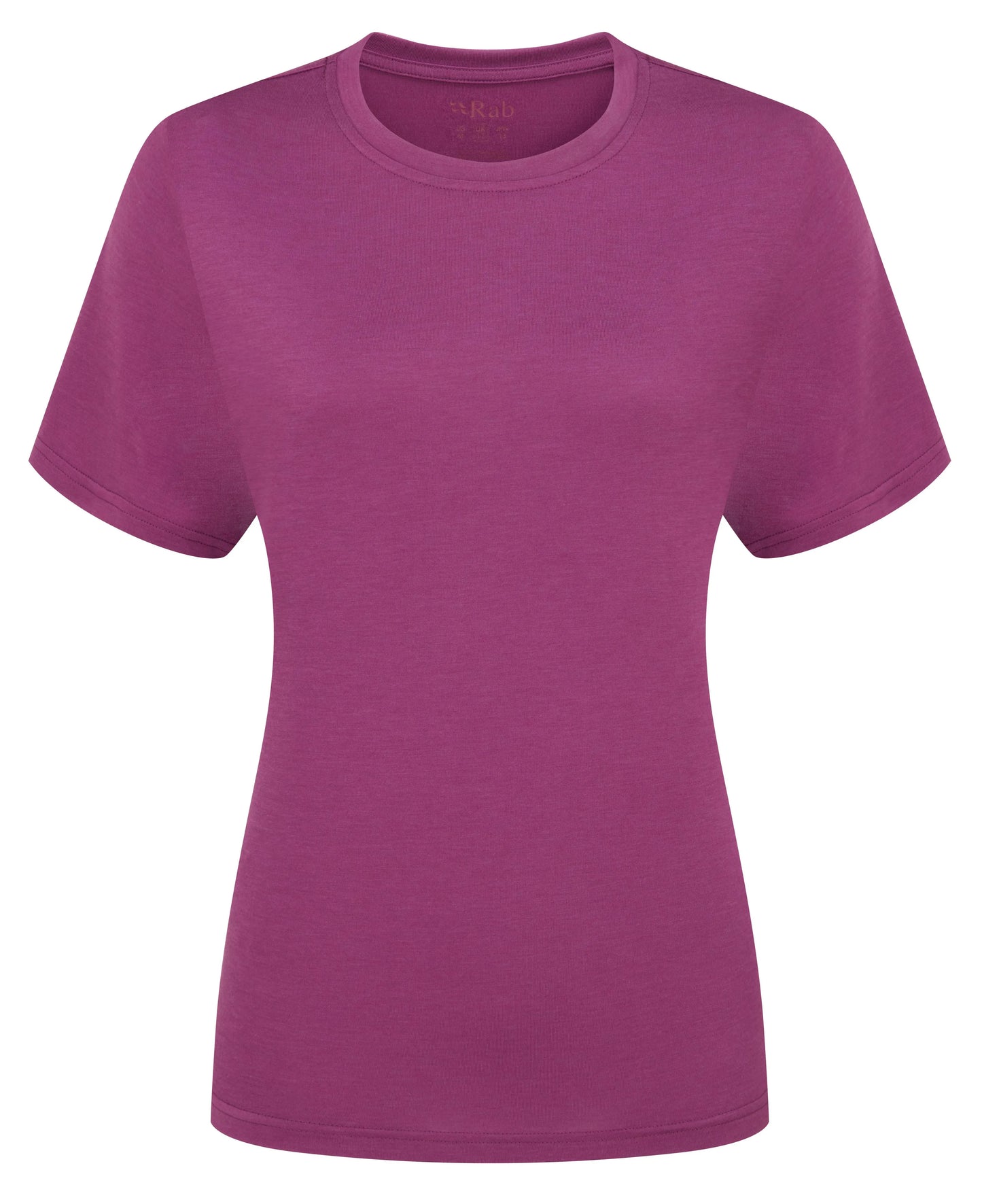 Rab Crimp Logo Tee Wmns Plum / 16/XL