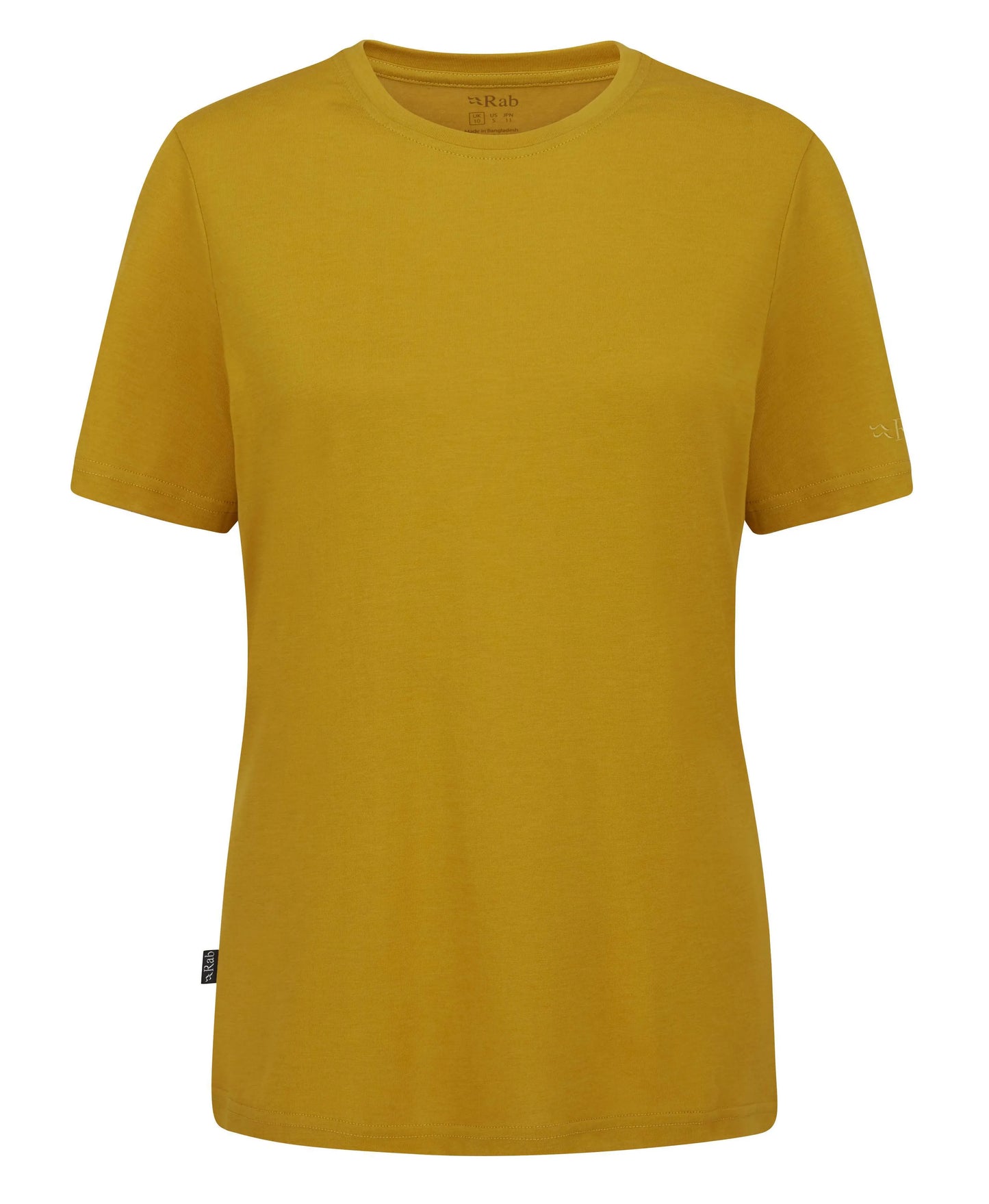 Rab Crimp Logo Tee Wmns Sahara / 16/XL