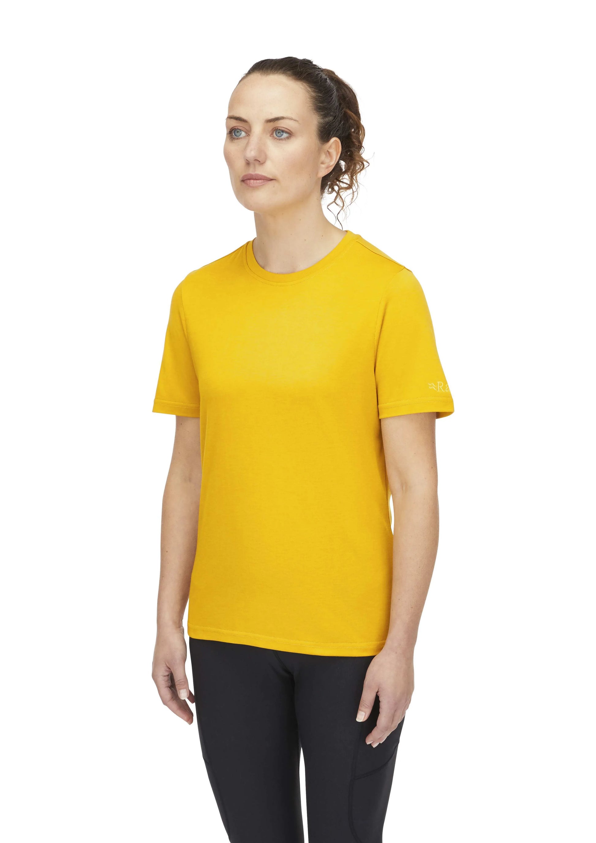 Rab Crimp Logo Tee Wmns Sahara / 16/XL