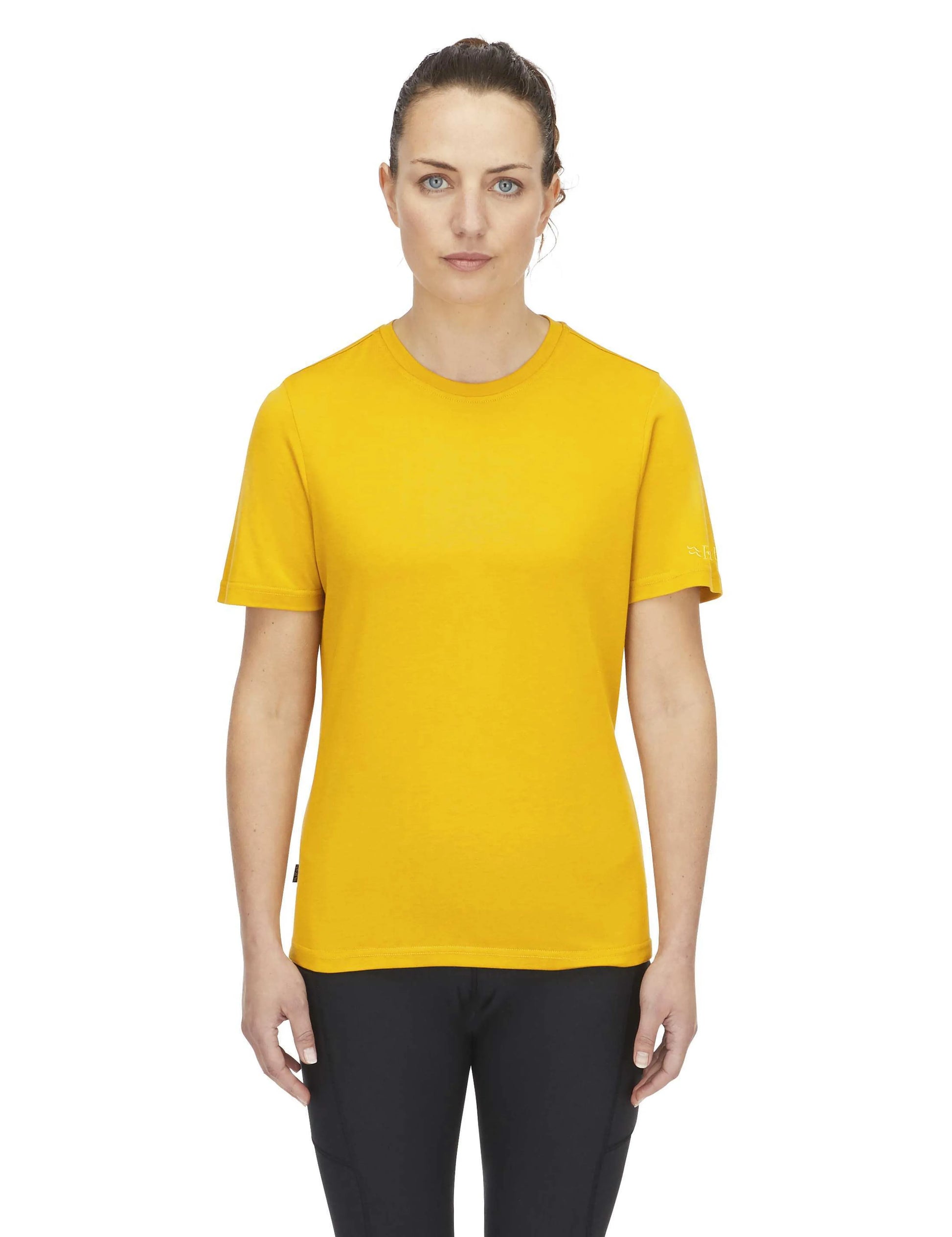 Rab Crimp Logo Tee Wmns Sahara / 16/XL