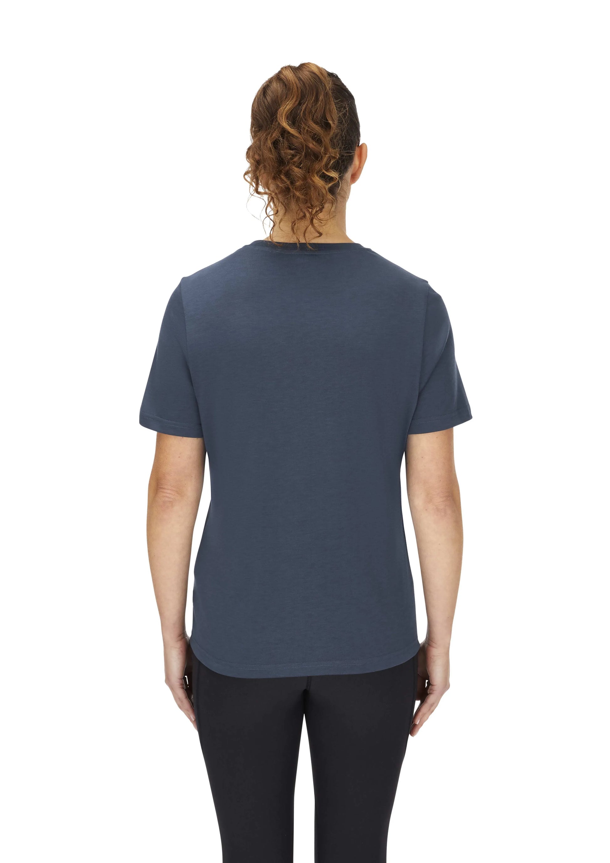 Rab Crimp Logo Tee Wmns Tempest Blue / 16/XL