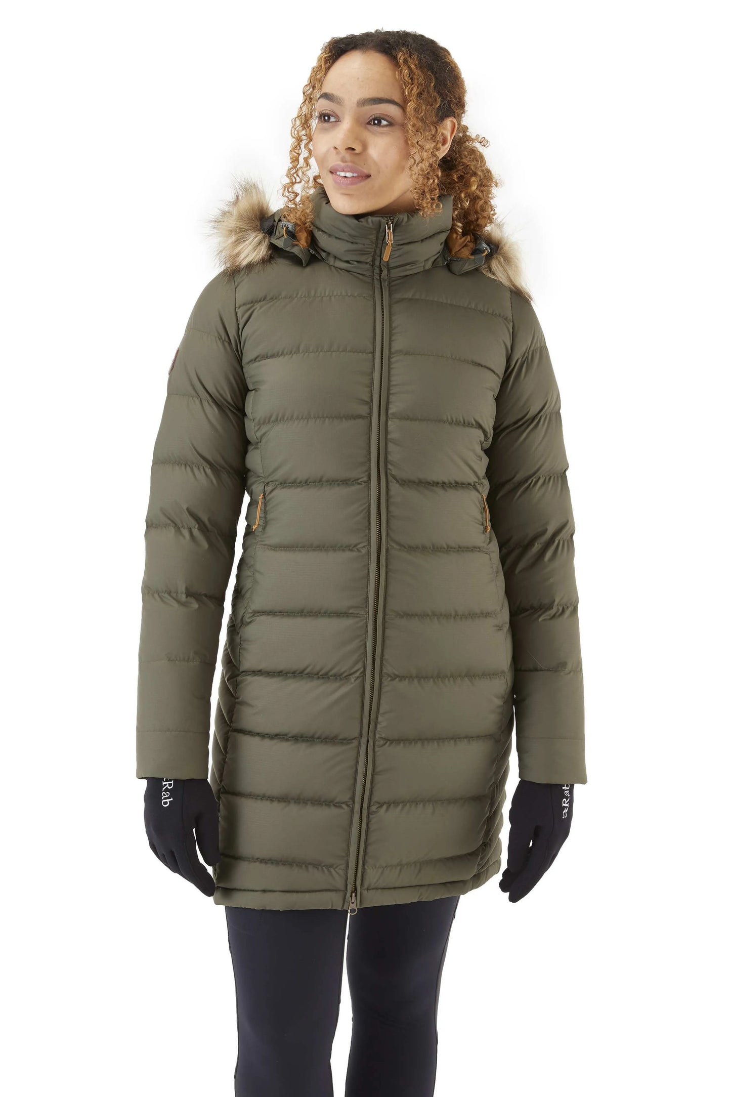 Rab Deep Cover Parka Wmns Army / 18/XXL
