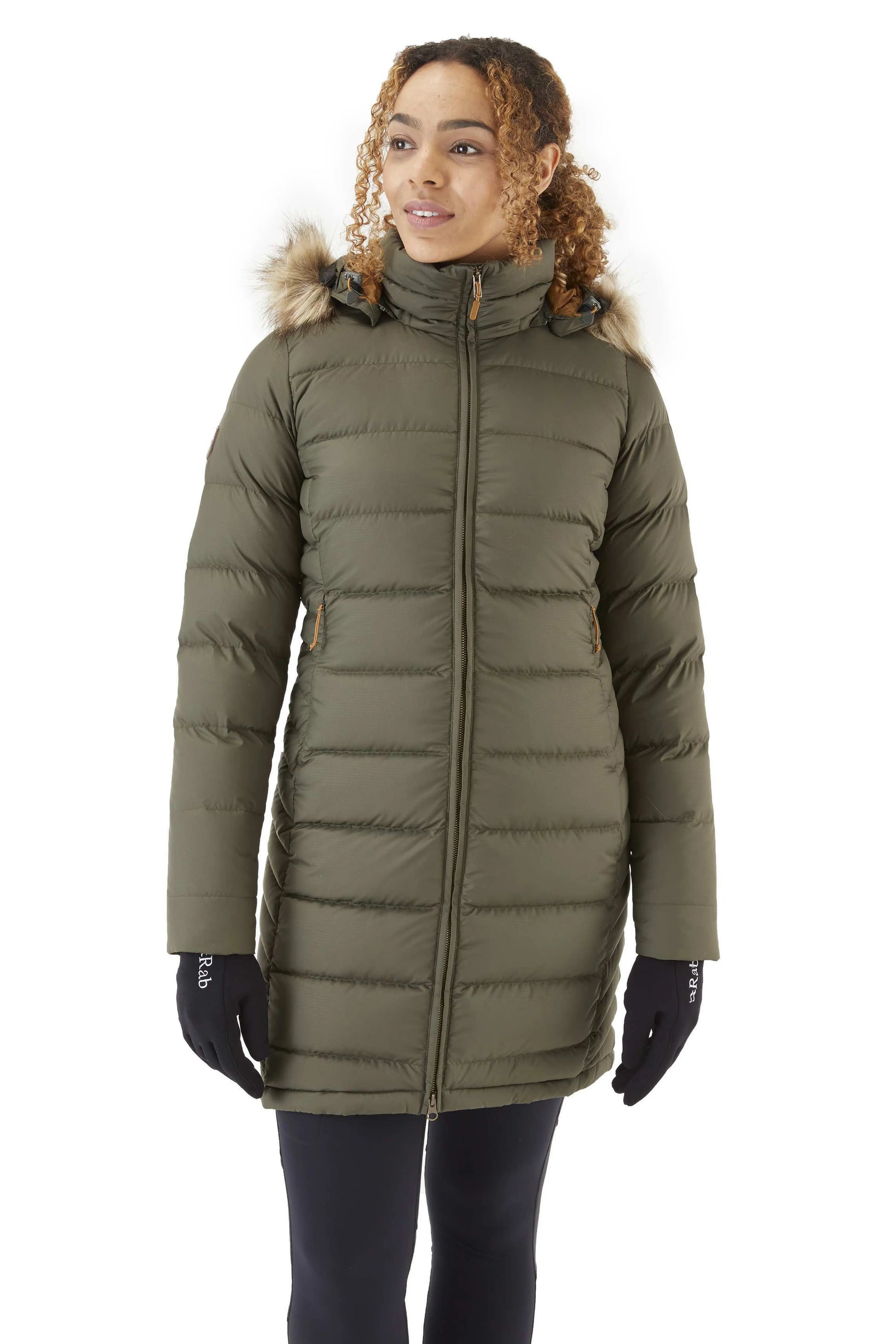 Rab Deep Cover Parka Wmns Army / 18/XXL