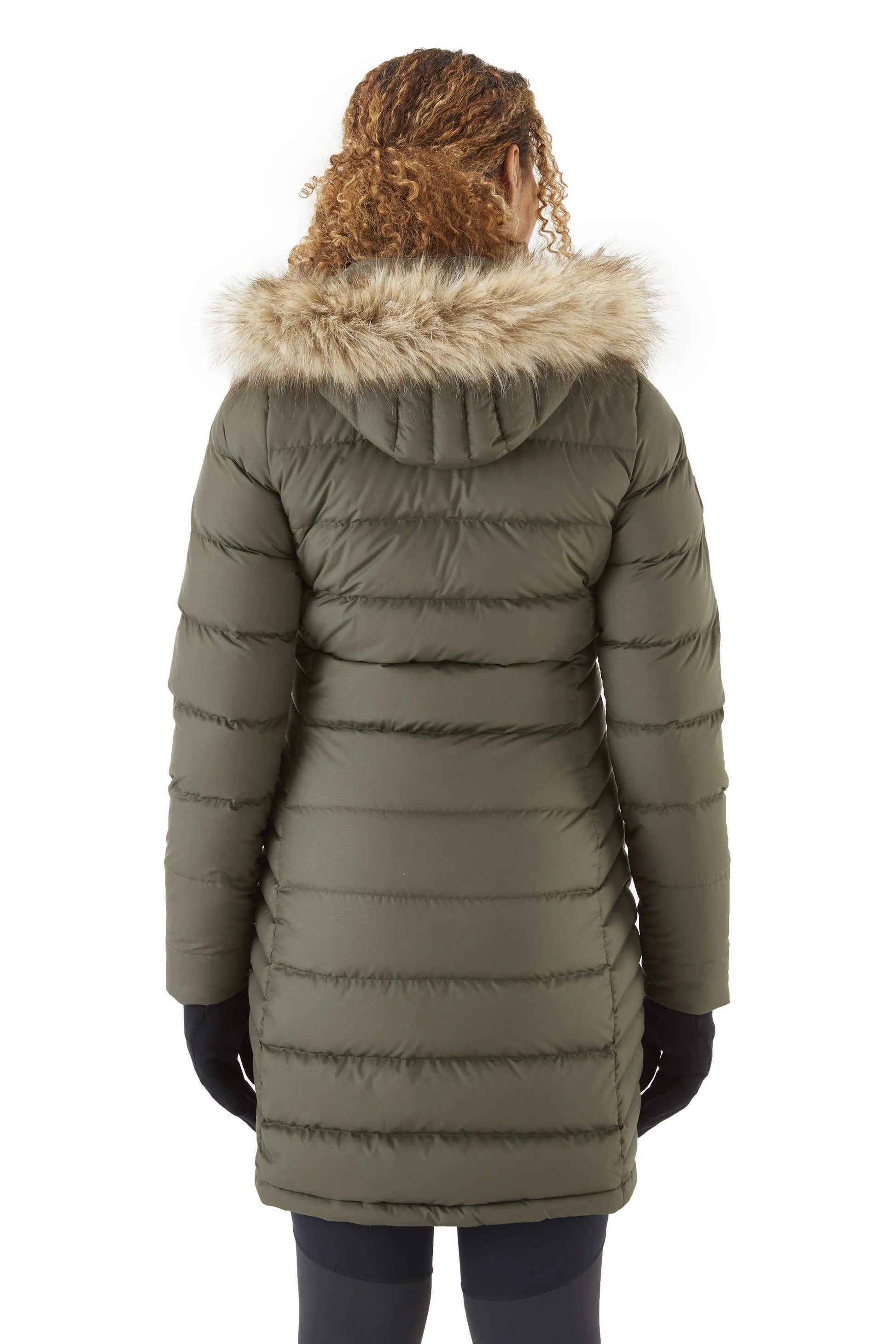 Rab Deep Cover Parka Wmns Army / 18/XXL