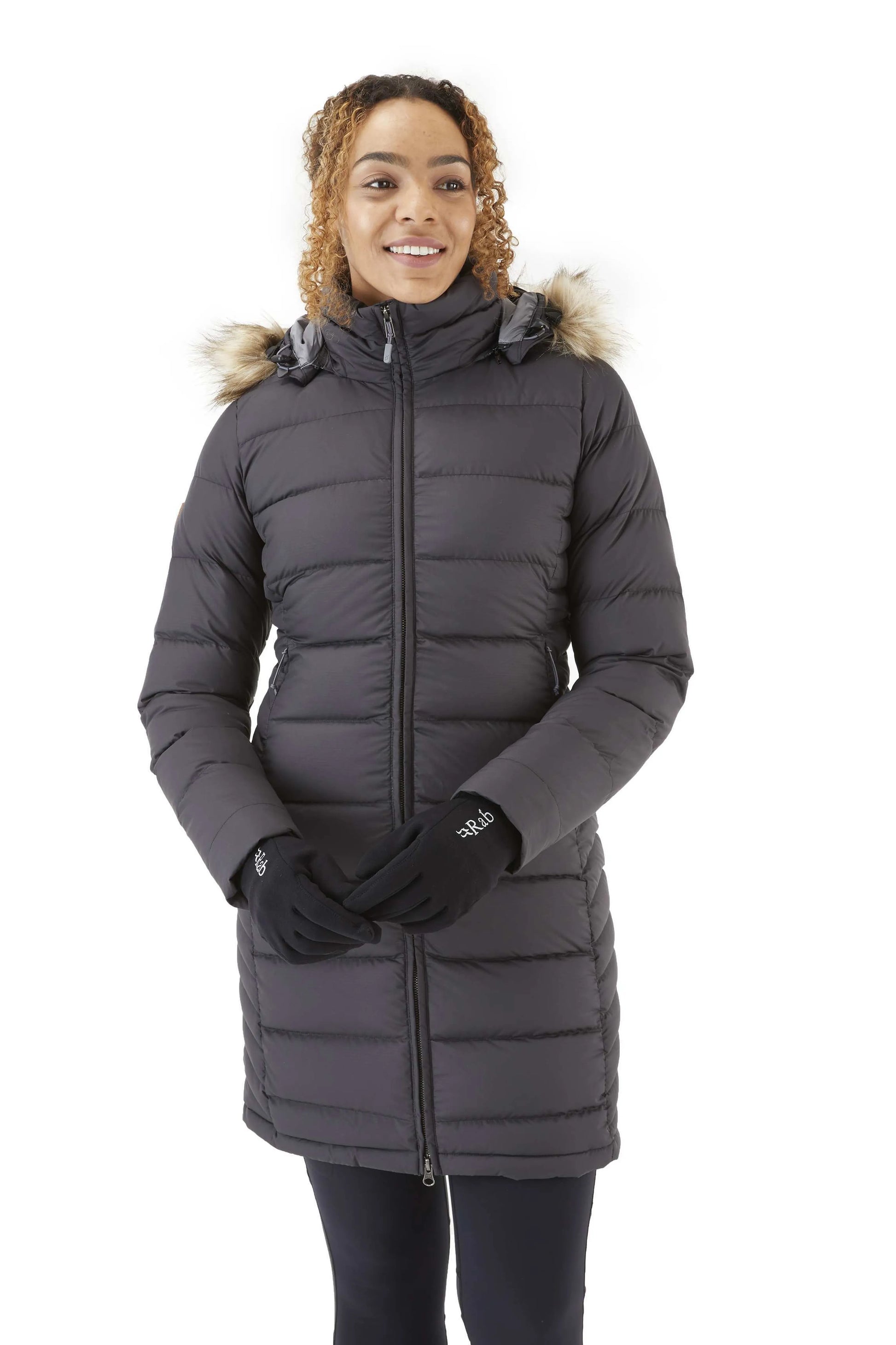 Rab Deep Cover Parka Wmns Black / 18/XXL
