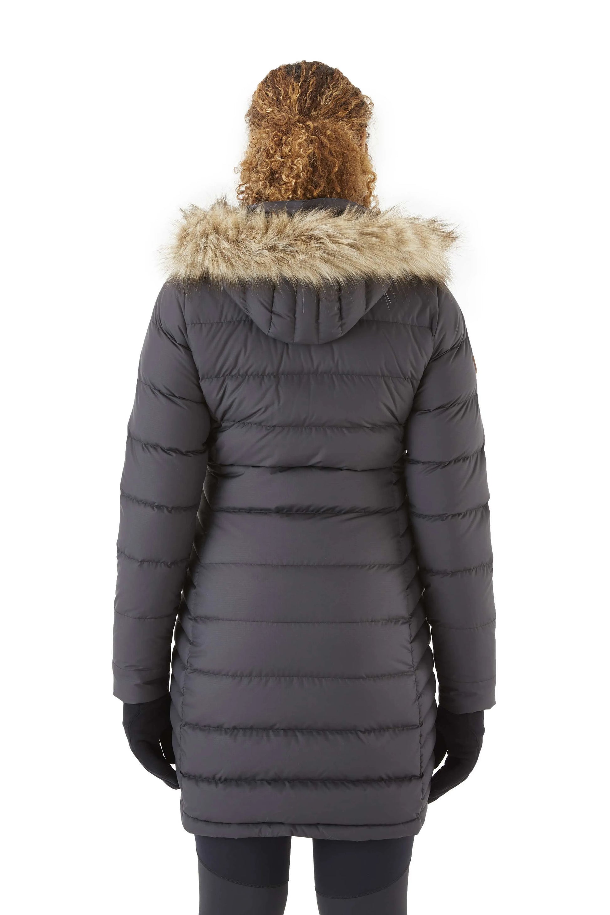 Rab Deep Cover Parka Wmns Black / 18/XXL