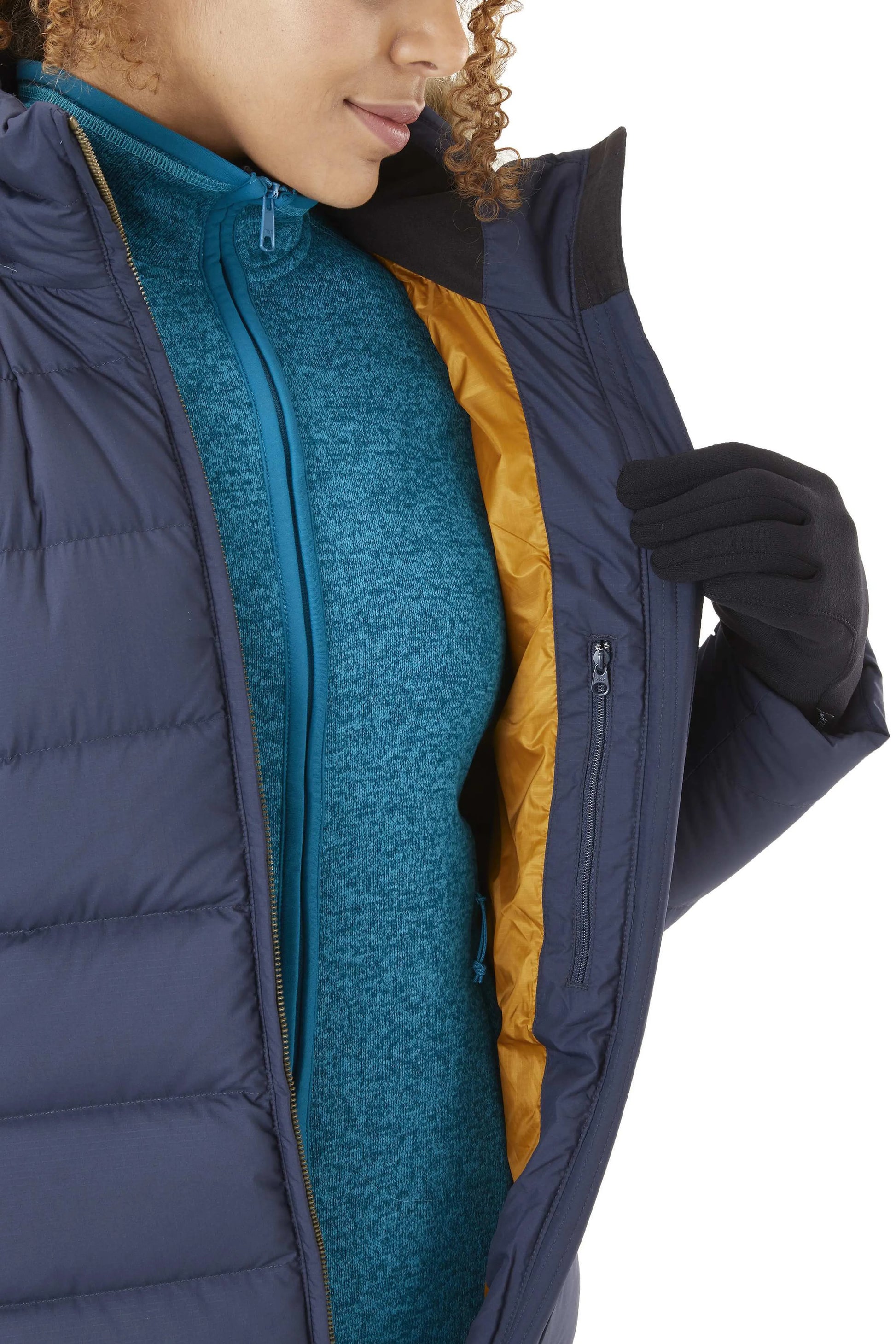 Rab Deep Cover Parka Wmns Deep Denim / 18/XXL