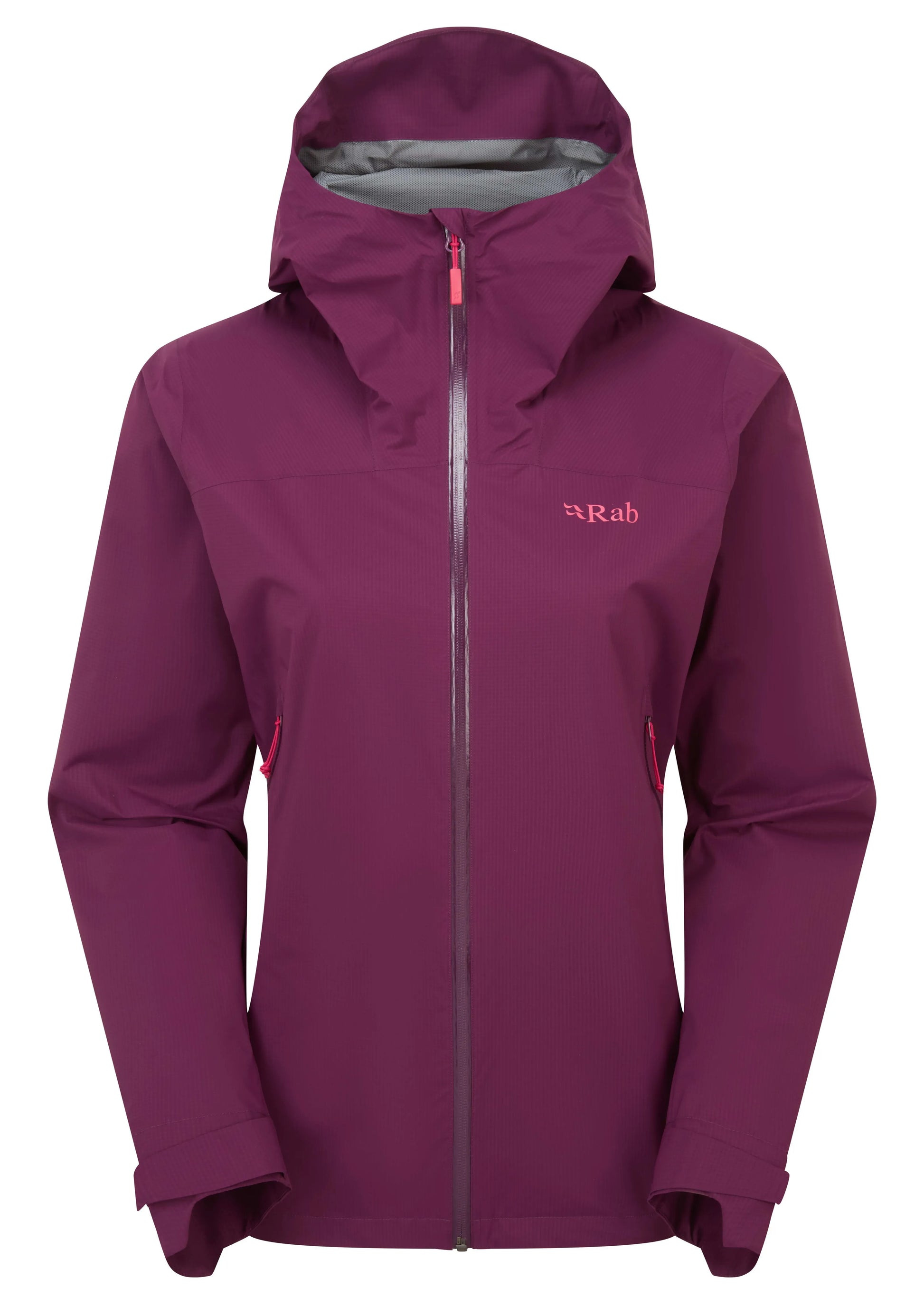 Rab Downpour Light Jacket Wmns Mulberry / 16/XL