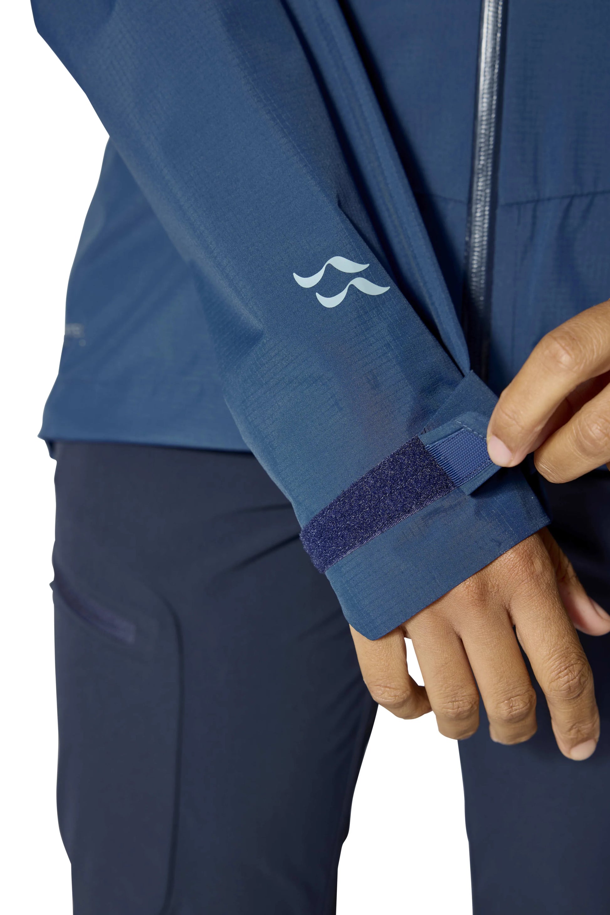 Rab Downpour Mountain Jacket Wmns Tempest Blue / 16/XL