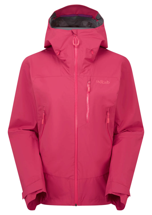 Rab Downpour Mountain Jacket Wmns Watermelon / 16/XL