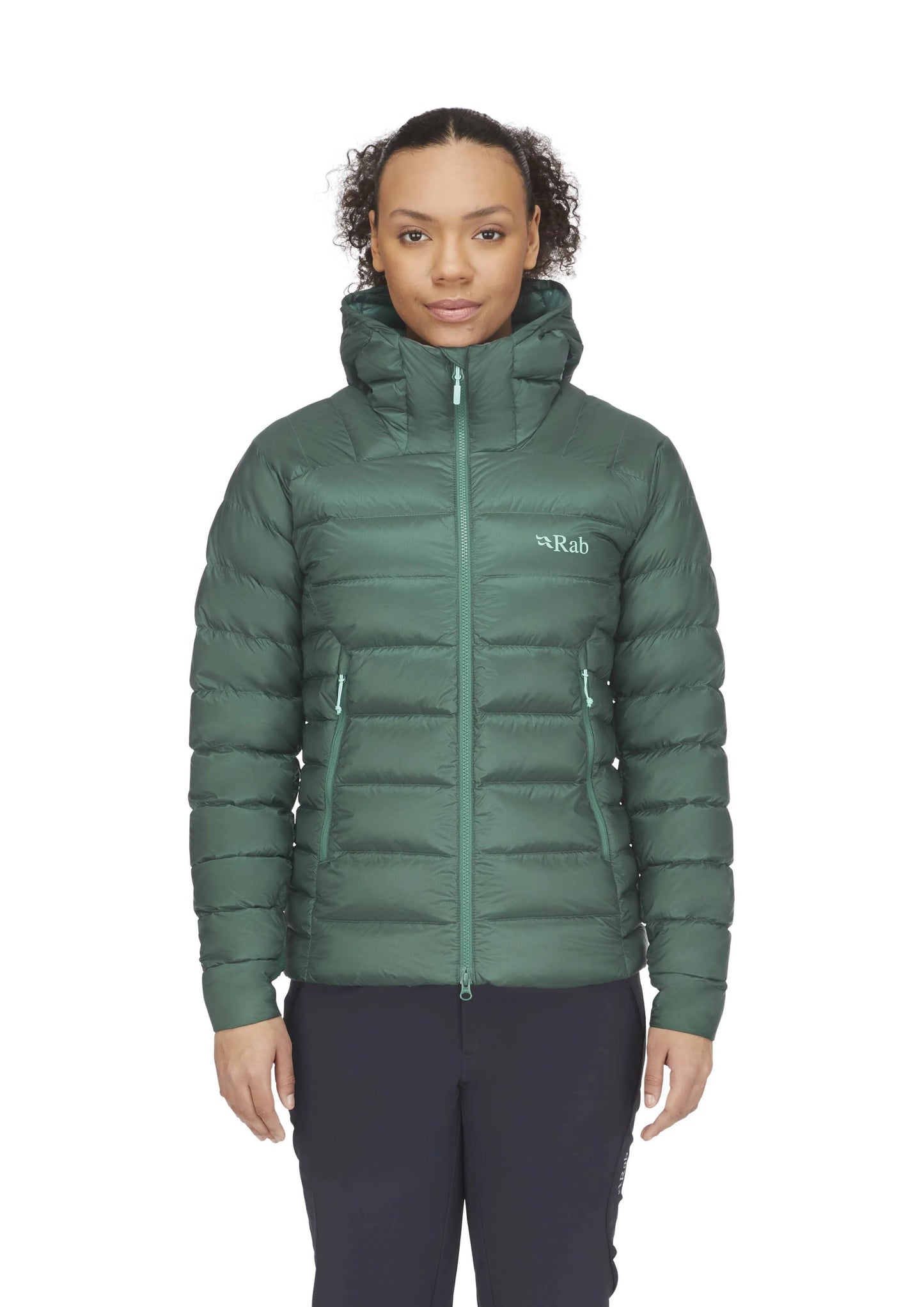 Rab Electron Pro Jacket Wmns Green Slate / 16/XL