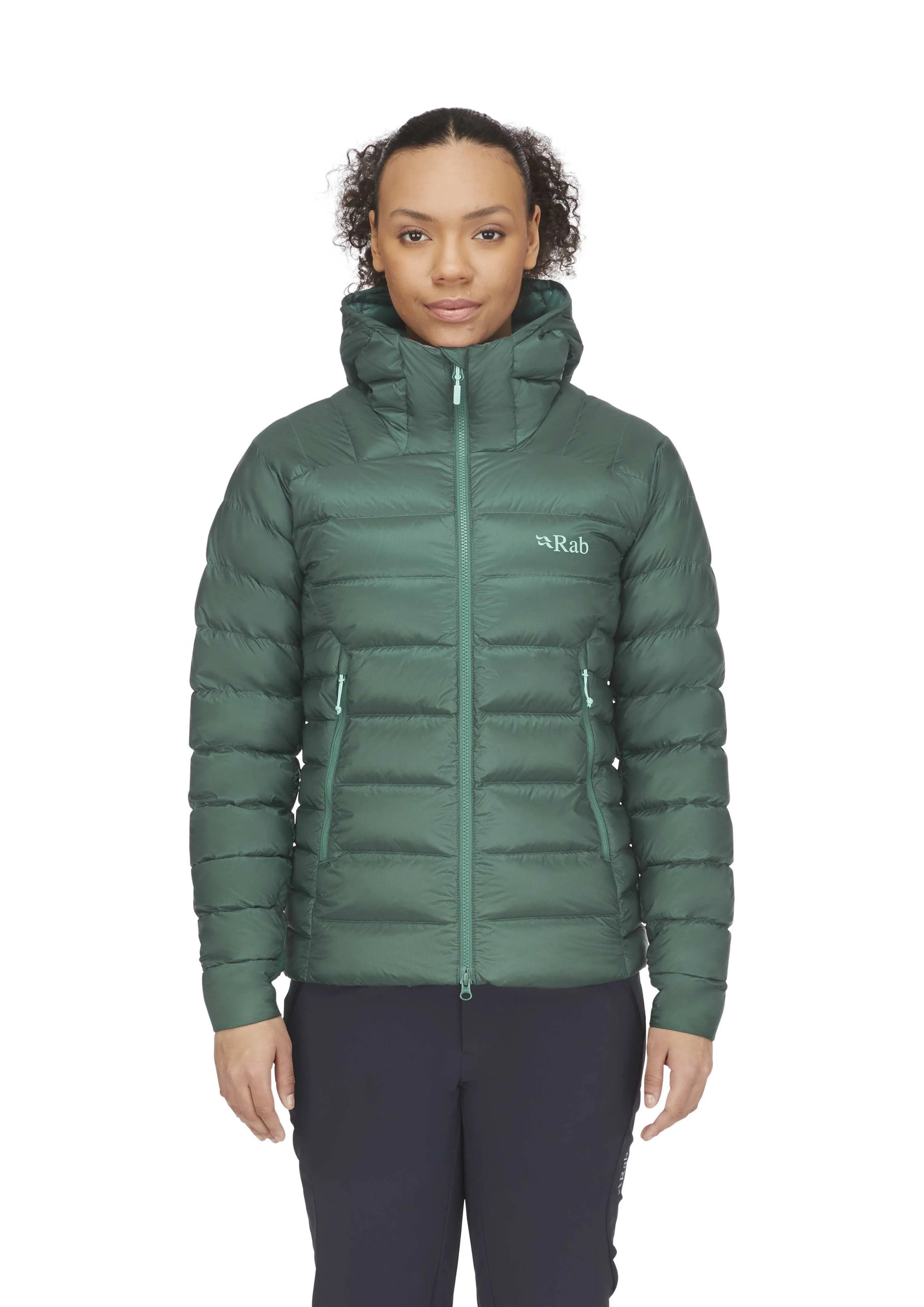 Rab Electron Pro Jacket Wmns Green Slate / 16/XL