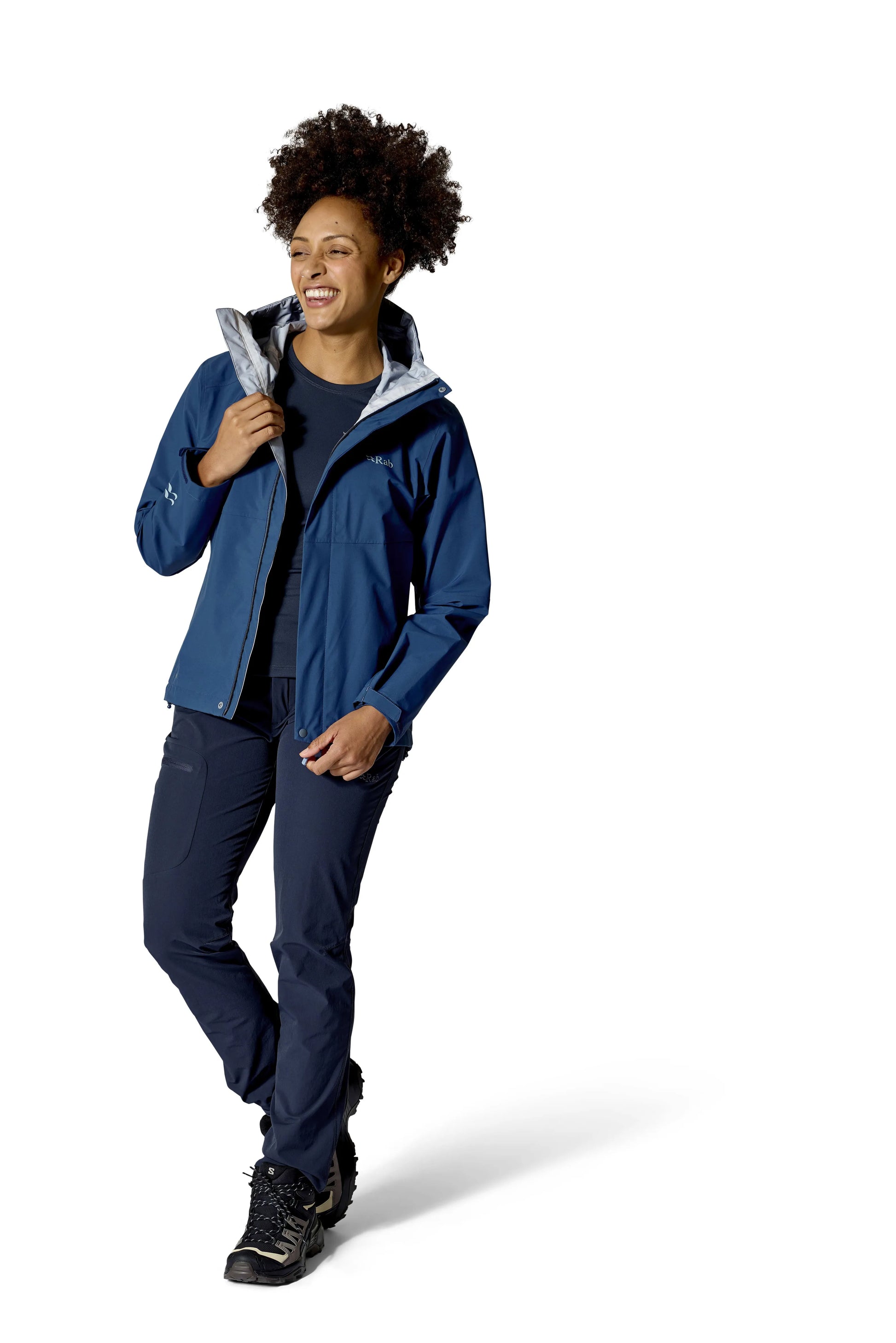 Rab Firewall Jacket Wmns Tempest Blue / 16/XL