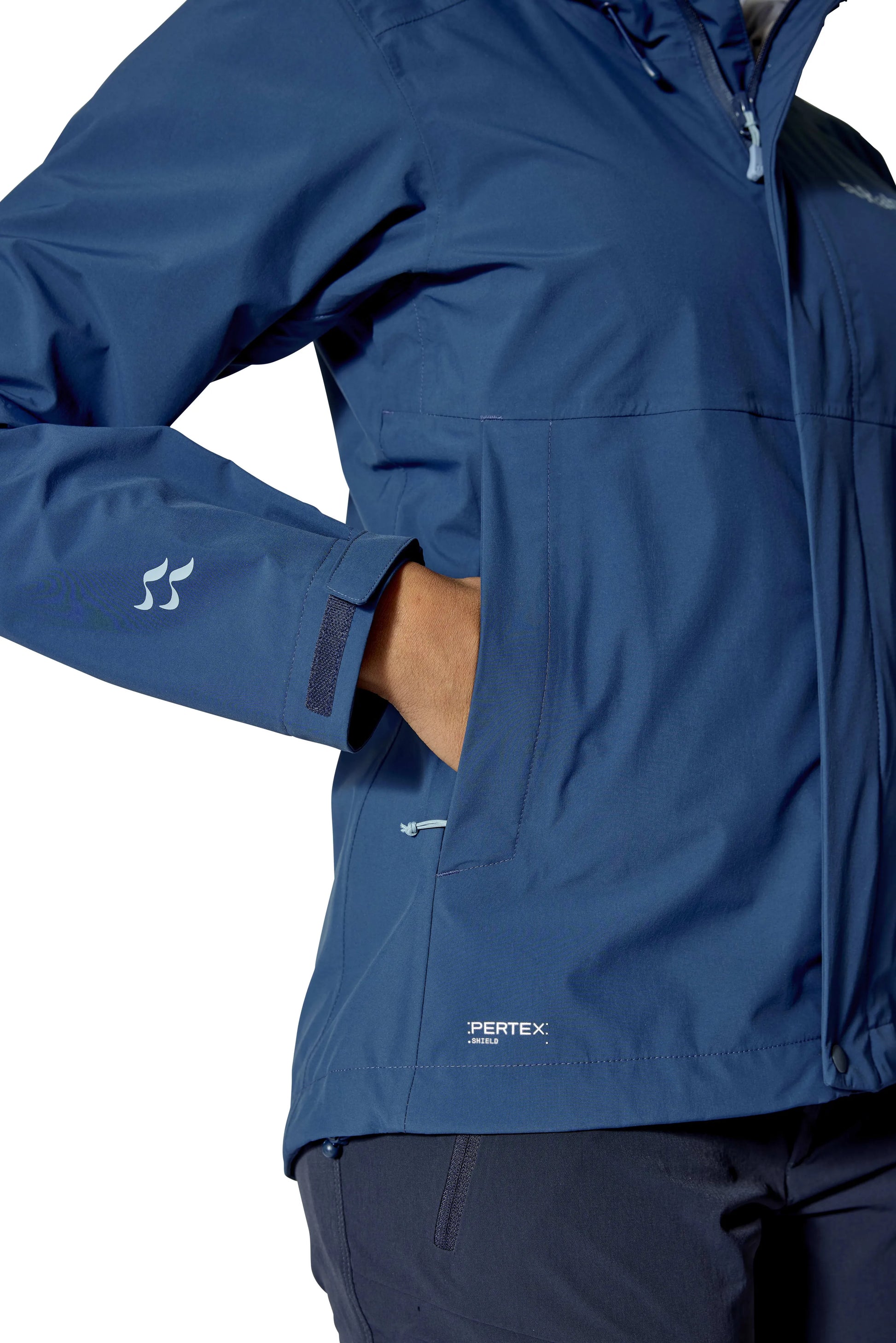 Rab Firewall Jacket Wmns Tempest Blue / 16/XL