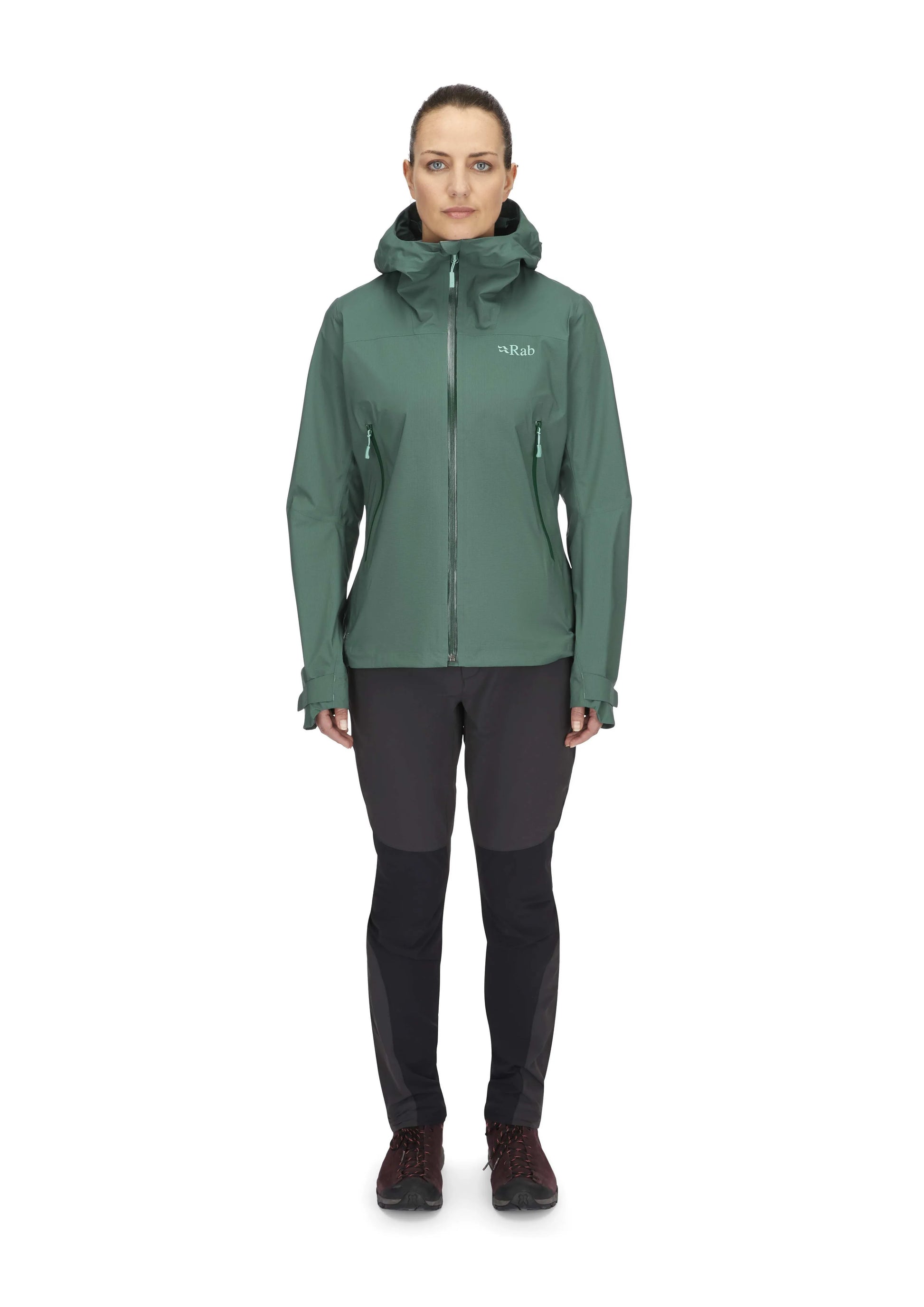 Rab Firewall Light Jacket Wmns Green Slate / 16/XL