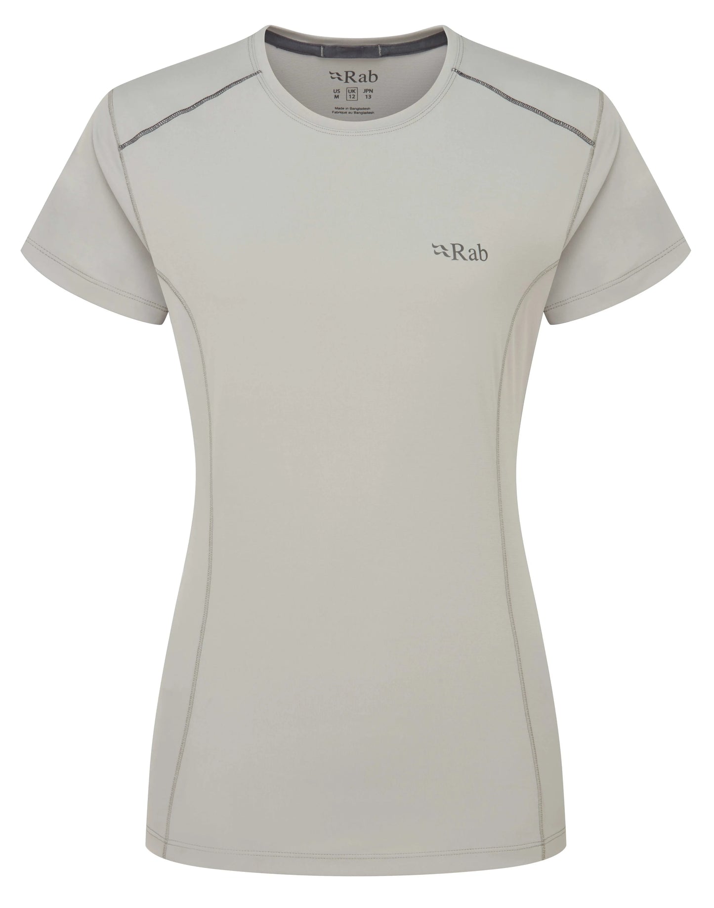 Rab Force Tee Wmns Dark Pewter / 16/XL