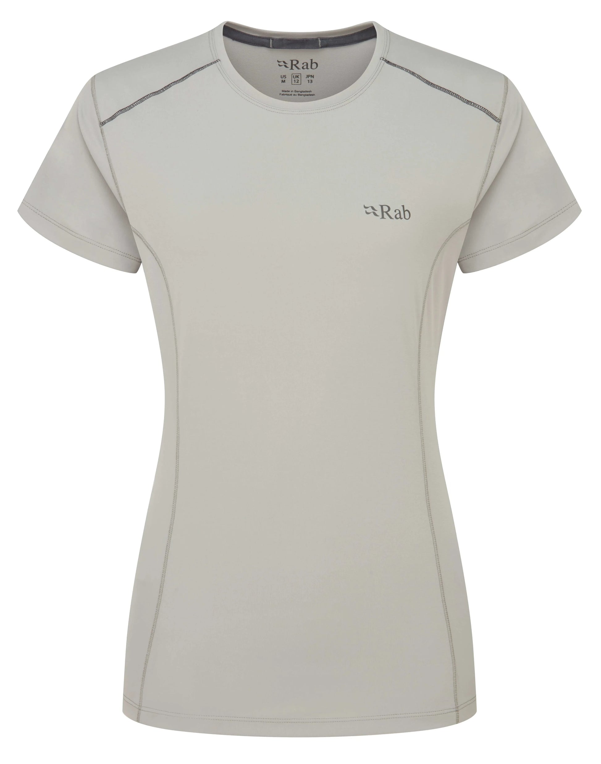 Rab Force Tee Wmns Dark Pewter / 16/XL