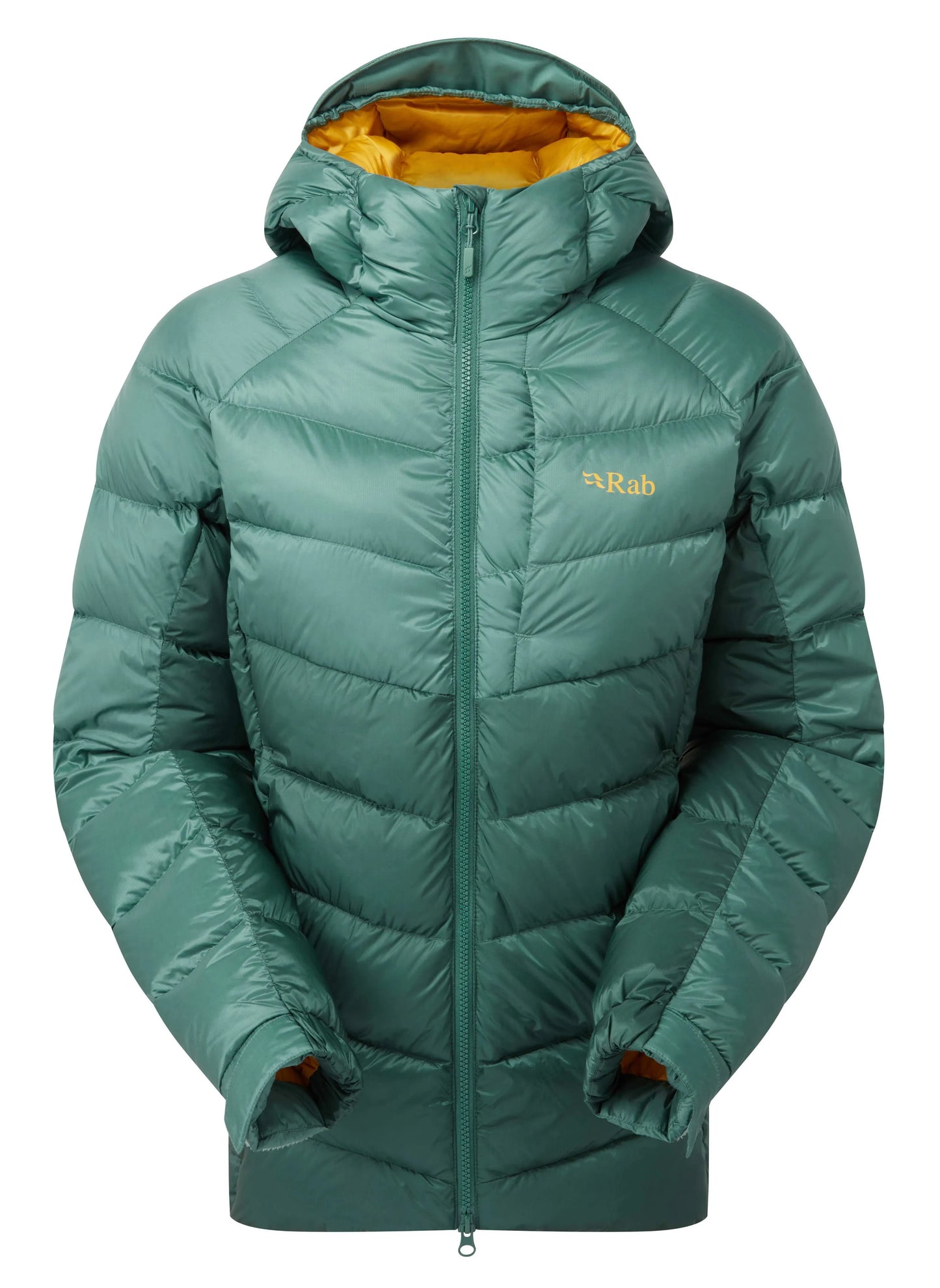 Rab Glaceon Pro Jacket Wmns Eucalyptus/Green Slate / 16/XL