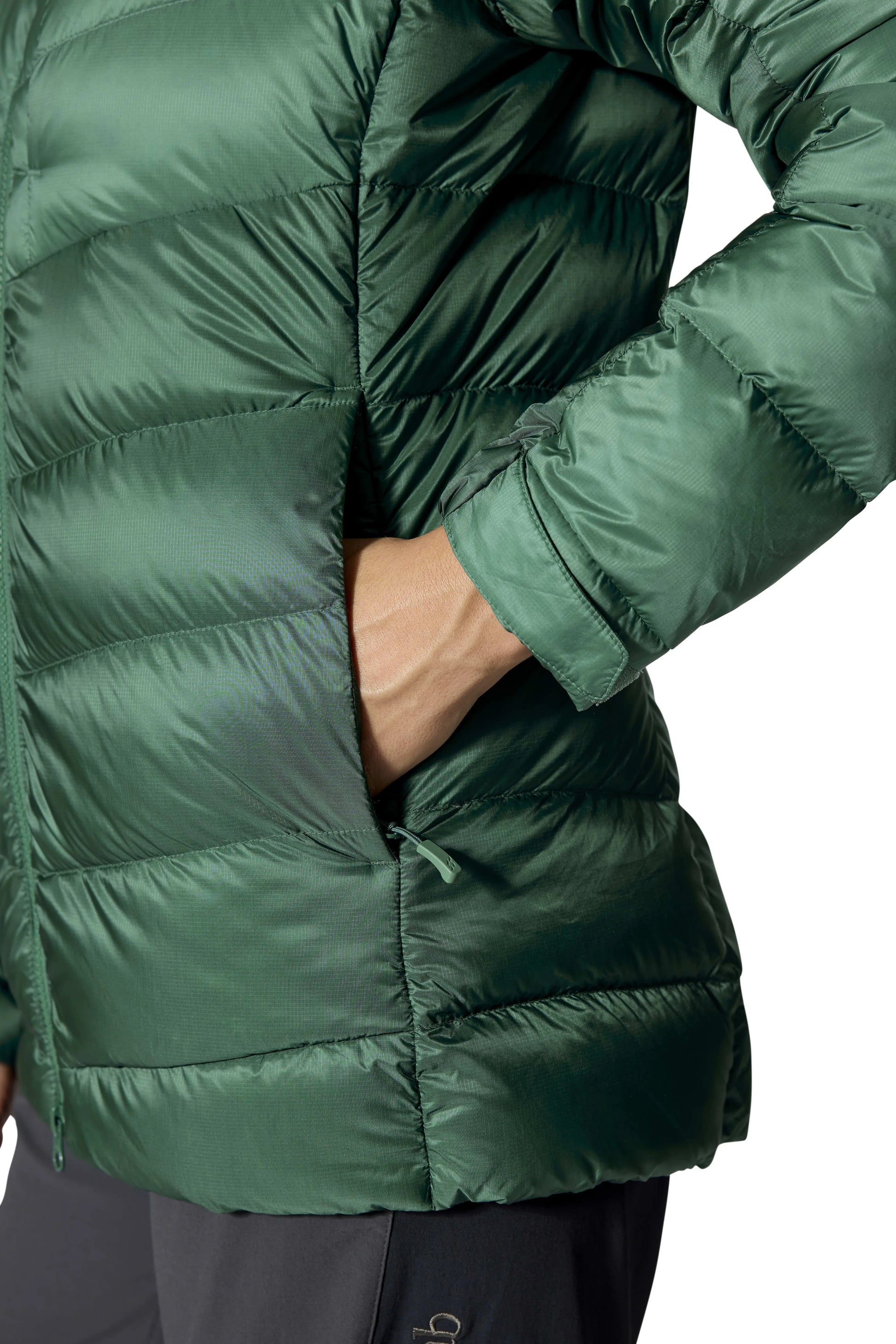 Rab Glaceon Pro Jacket Wmns Eucalyptus/Green Slate / 16/XL