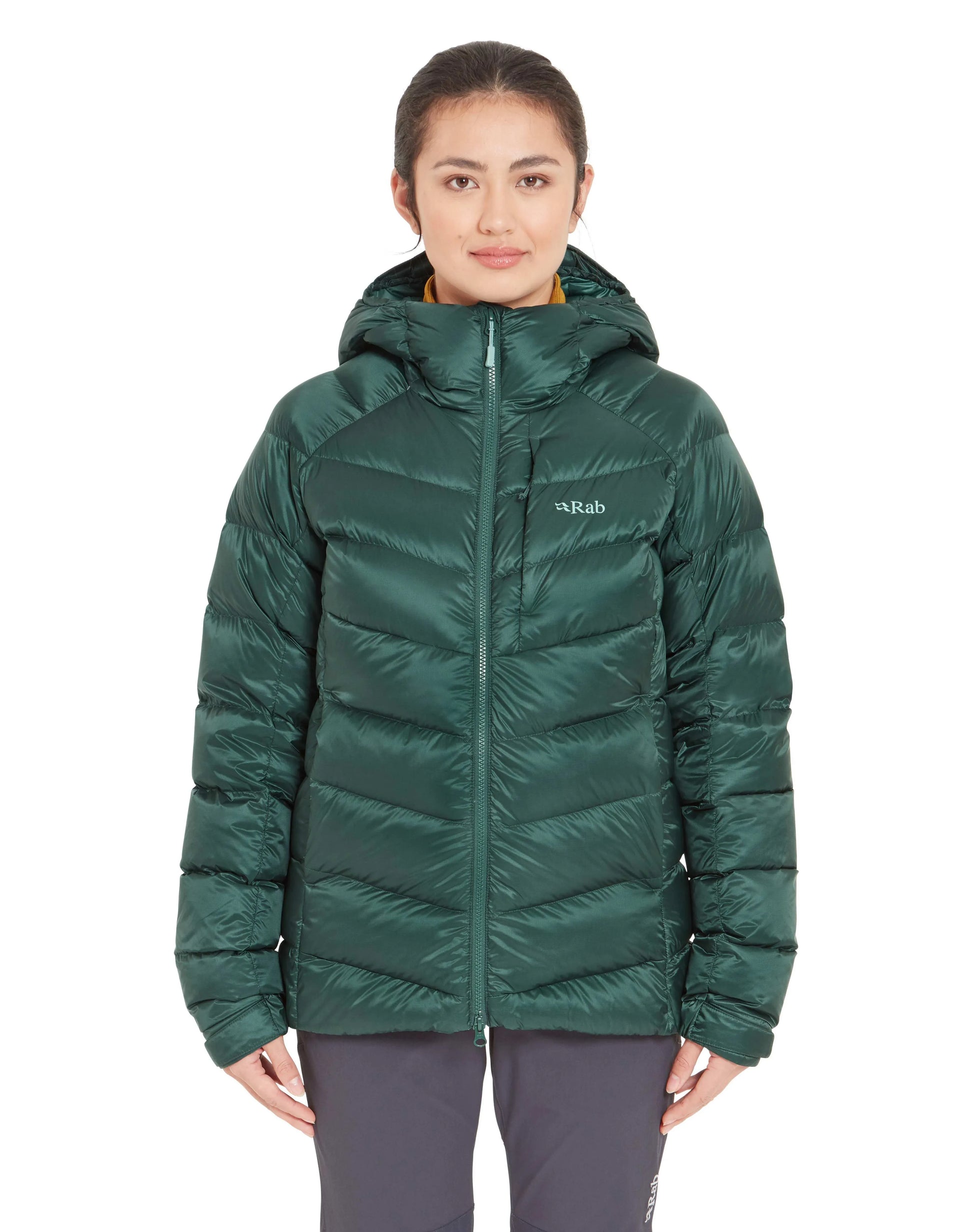 Rab Glaceon Pro Jacket Wmns Green Slate / 16/XL