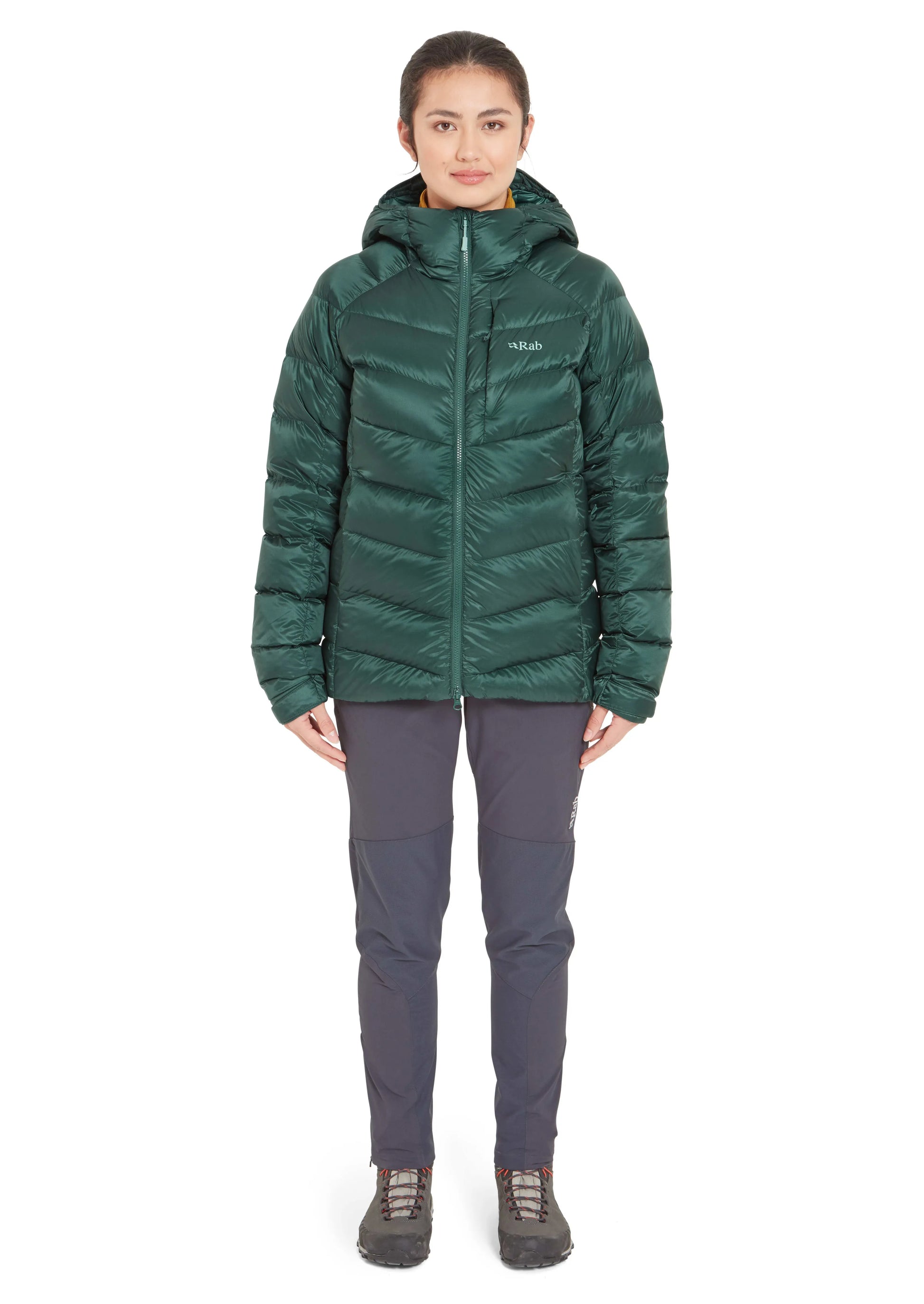 Rab Glaceon Pro Jacket Wmns Green Slate / 16/XL