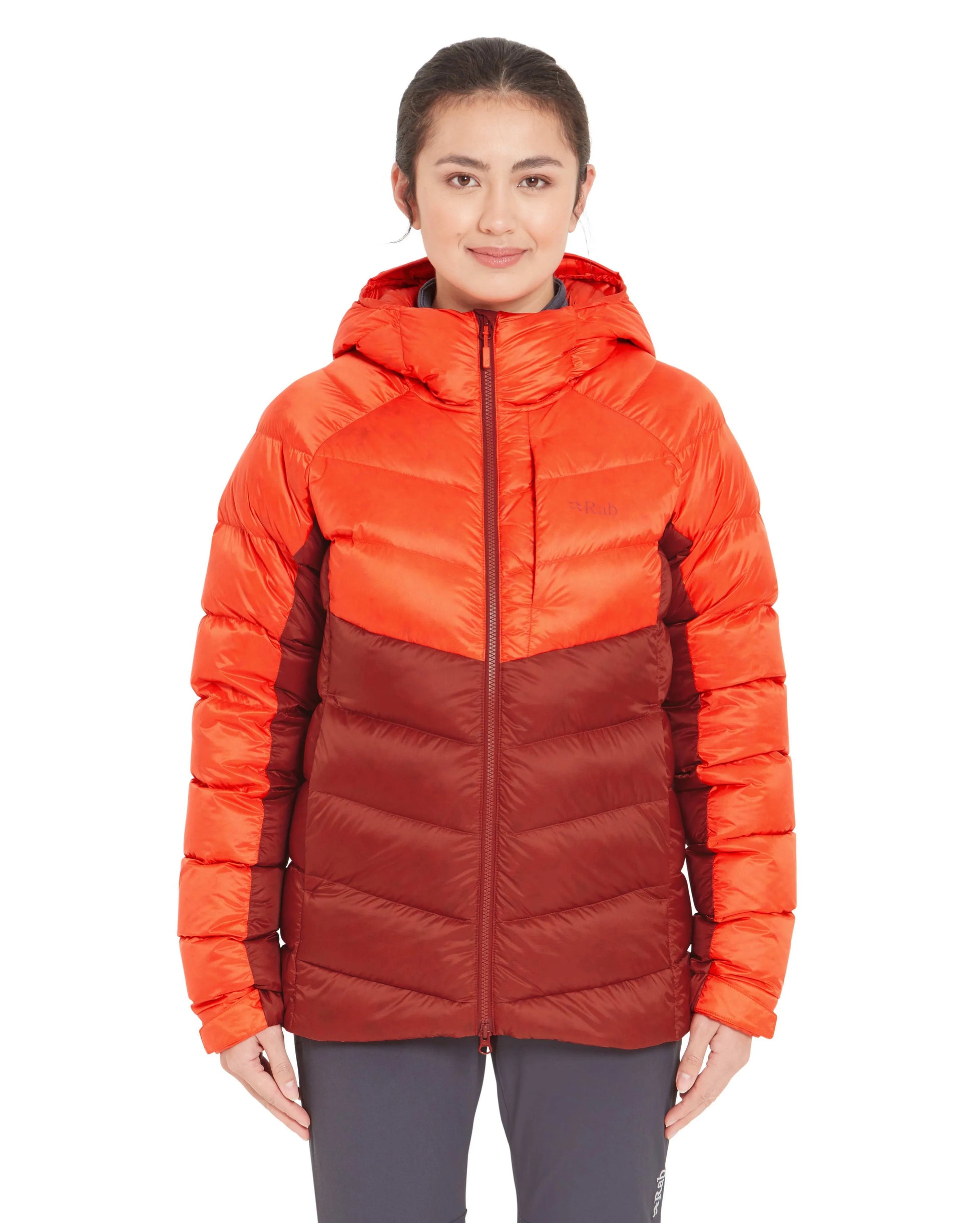 Rab Glaceon Pro Jacket Wmns Red Grapefruit/Tuscan Red / 16/XL