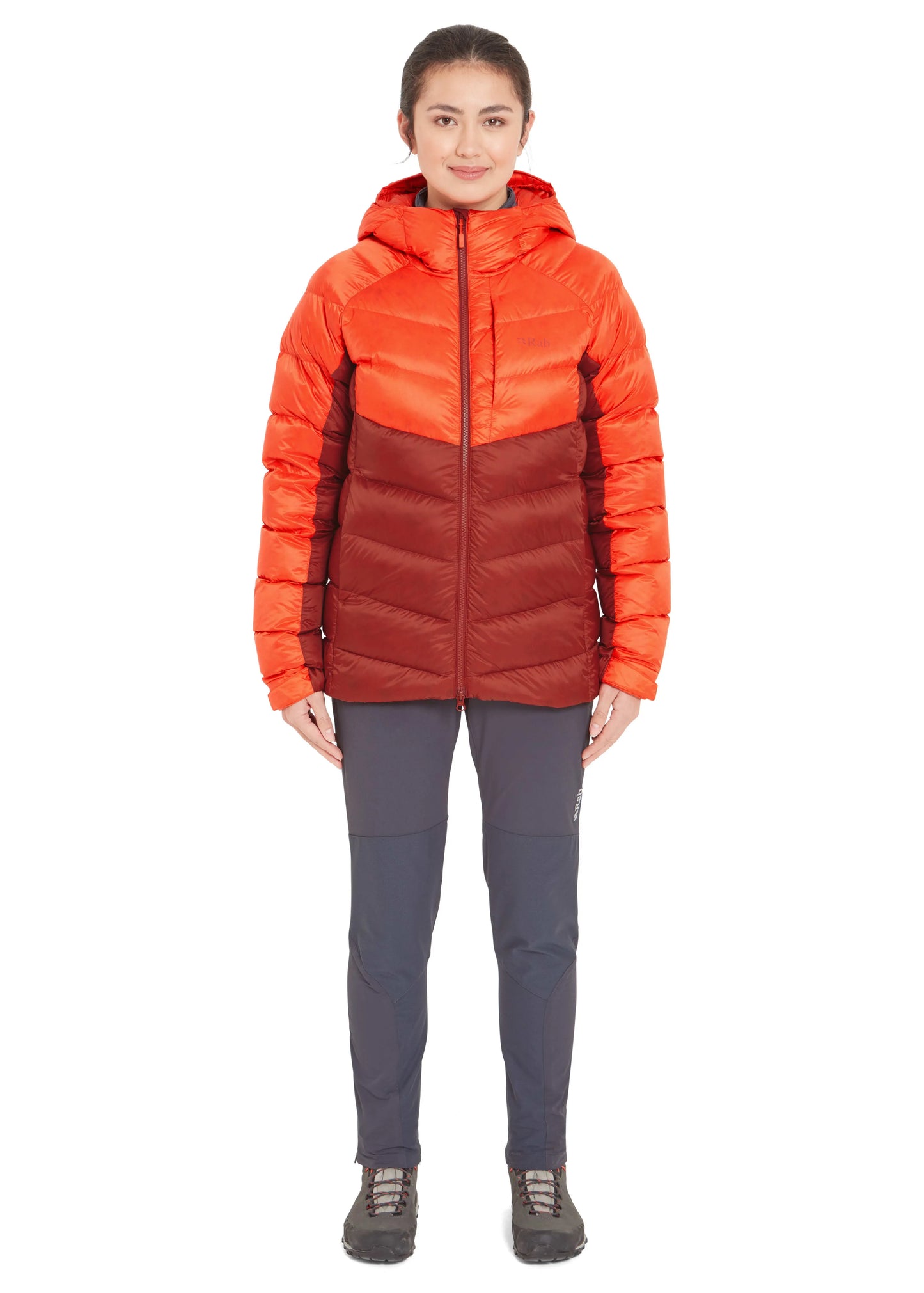 Rab Glaceon Pro Jacket Wmns Red Grapefruit/Tuscan Red / 16/XL