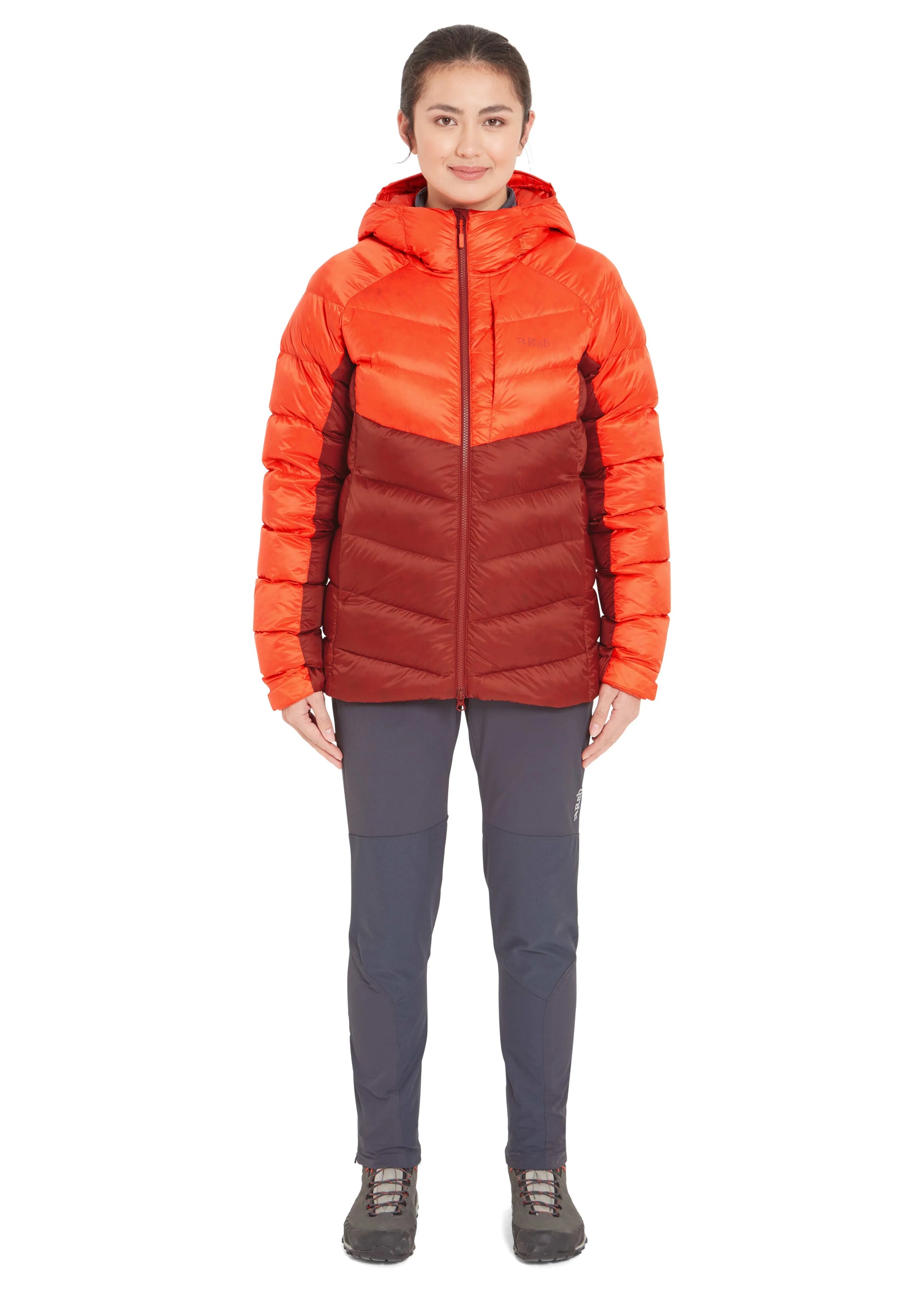 Rab Glaceon Pro Jacket Wmns Red Grapefruit/Tuscan Red / 16/XL