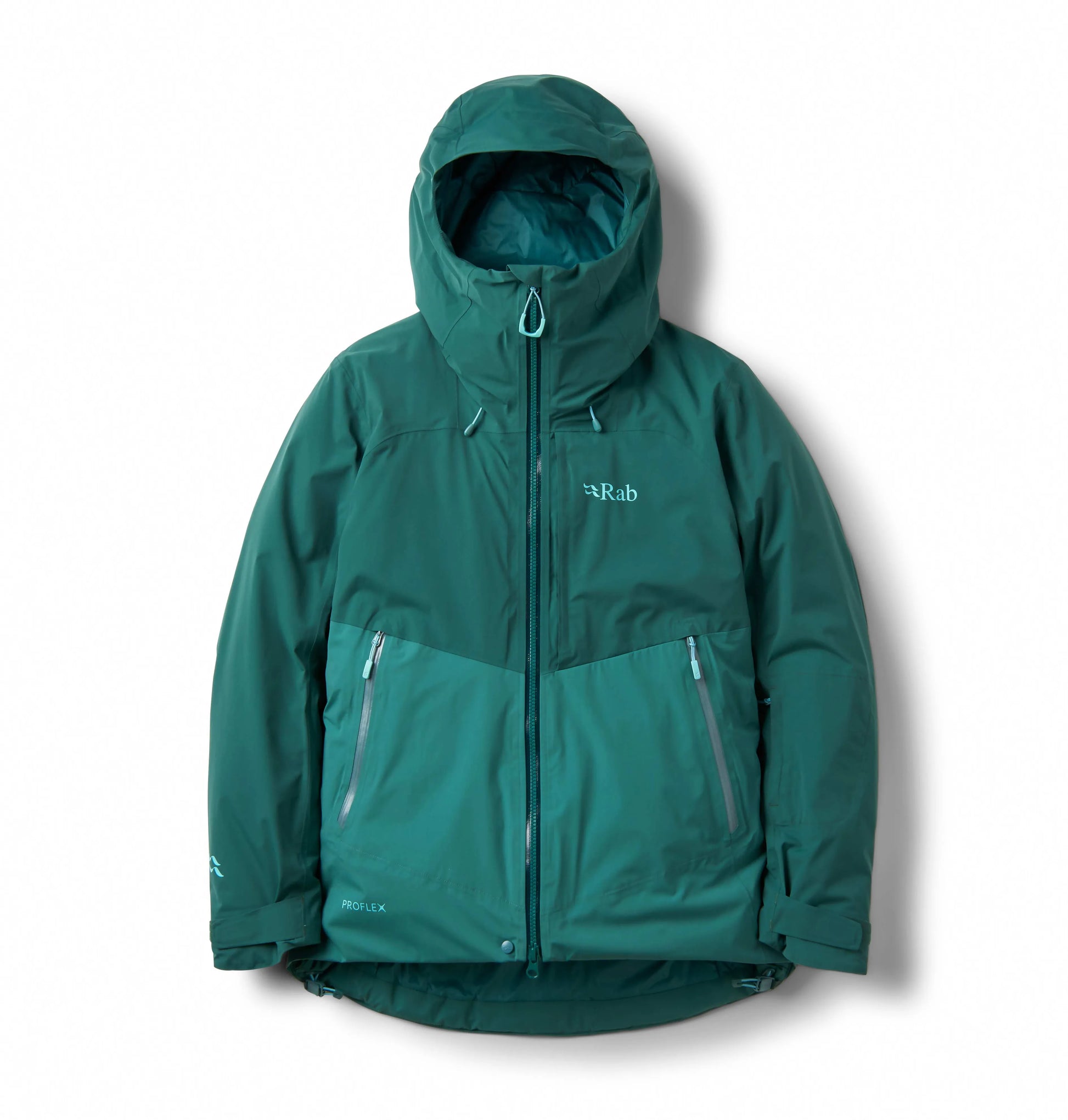 Rab Khroma Diffract Jacket Wmns Green Slate/Eucalyptus / 16/XL