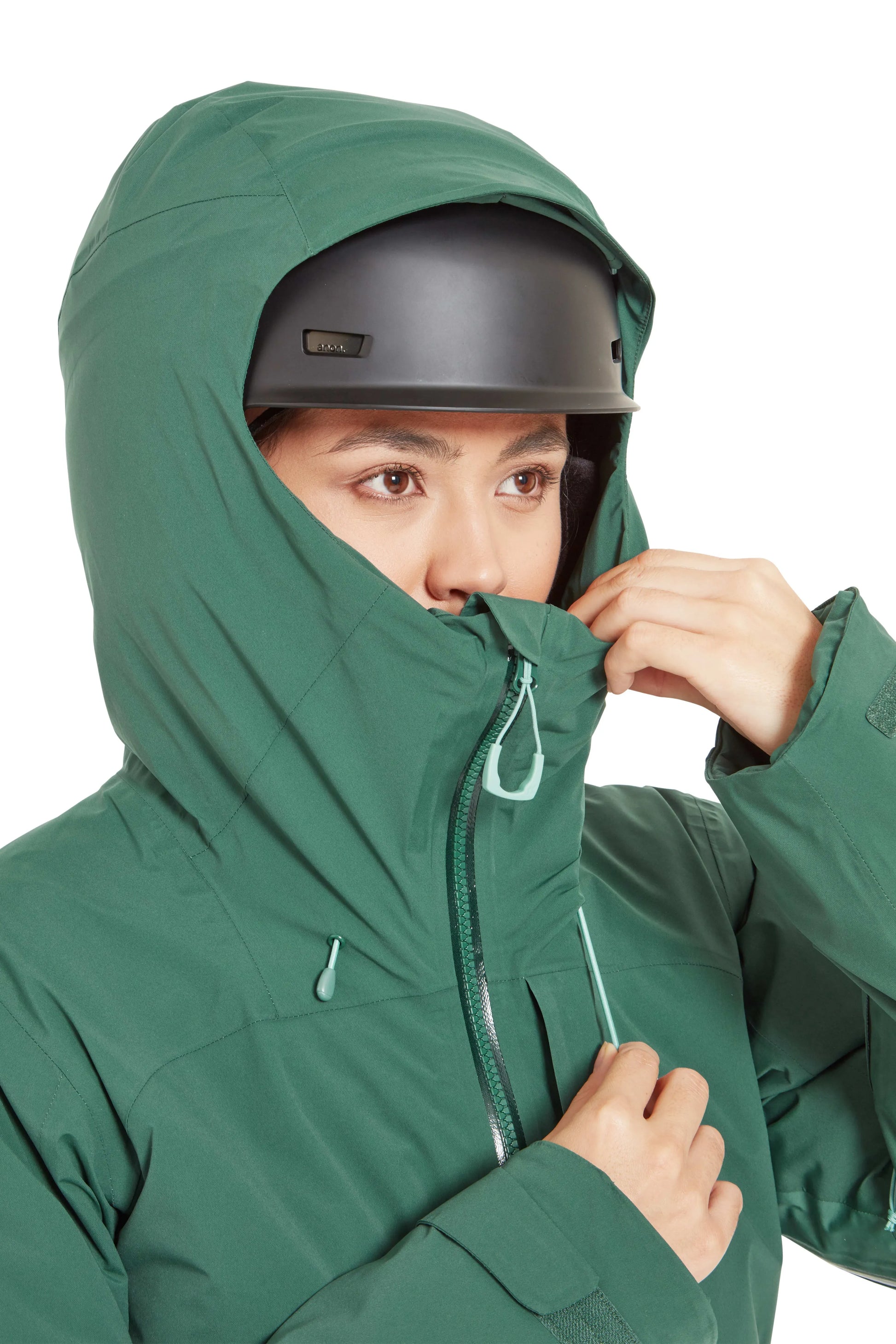 Rab Khroma Diffract Jacket Wmns Green Slate/Eucalyptus / 16/XL